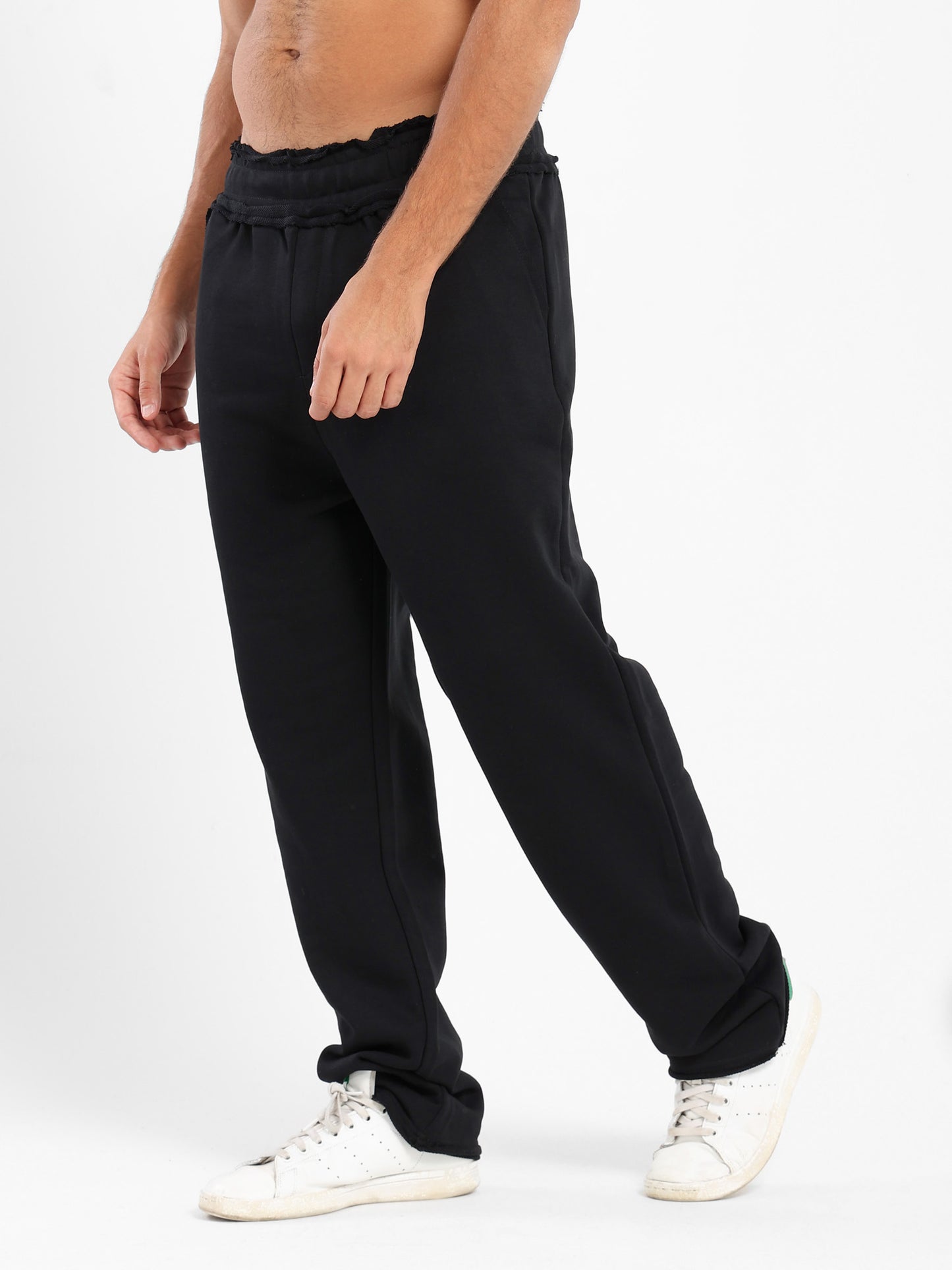 Loose Unfinished Sweatpants