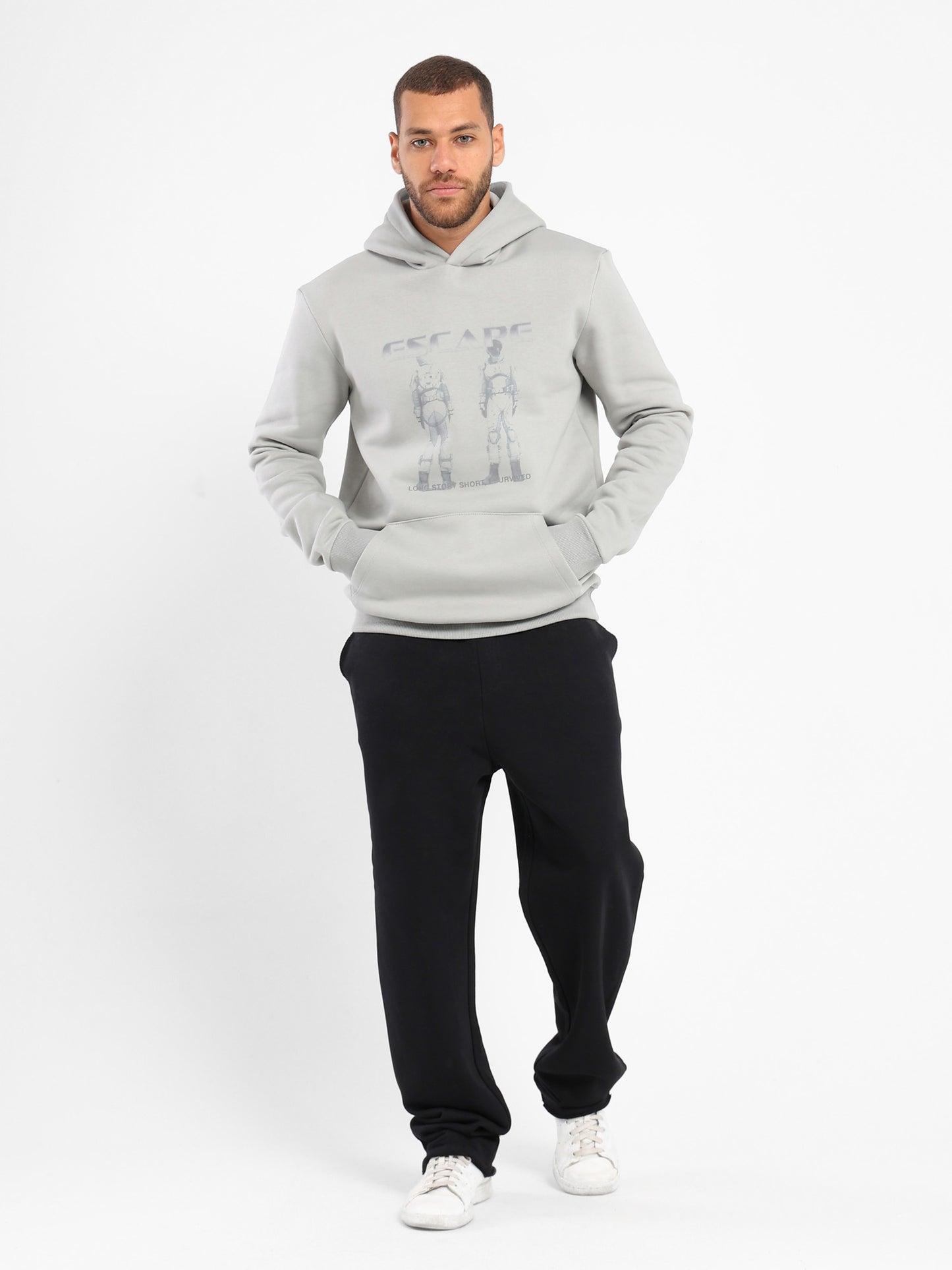 Obey Print Regular Hoodie - Outlet