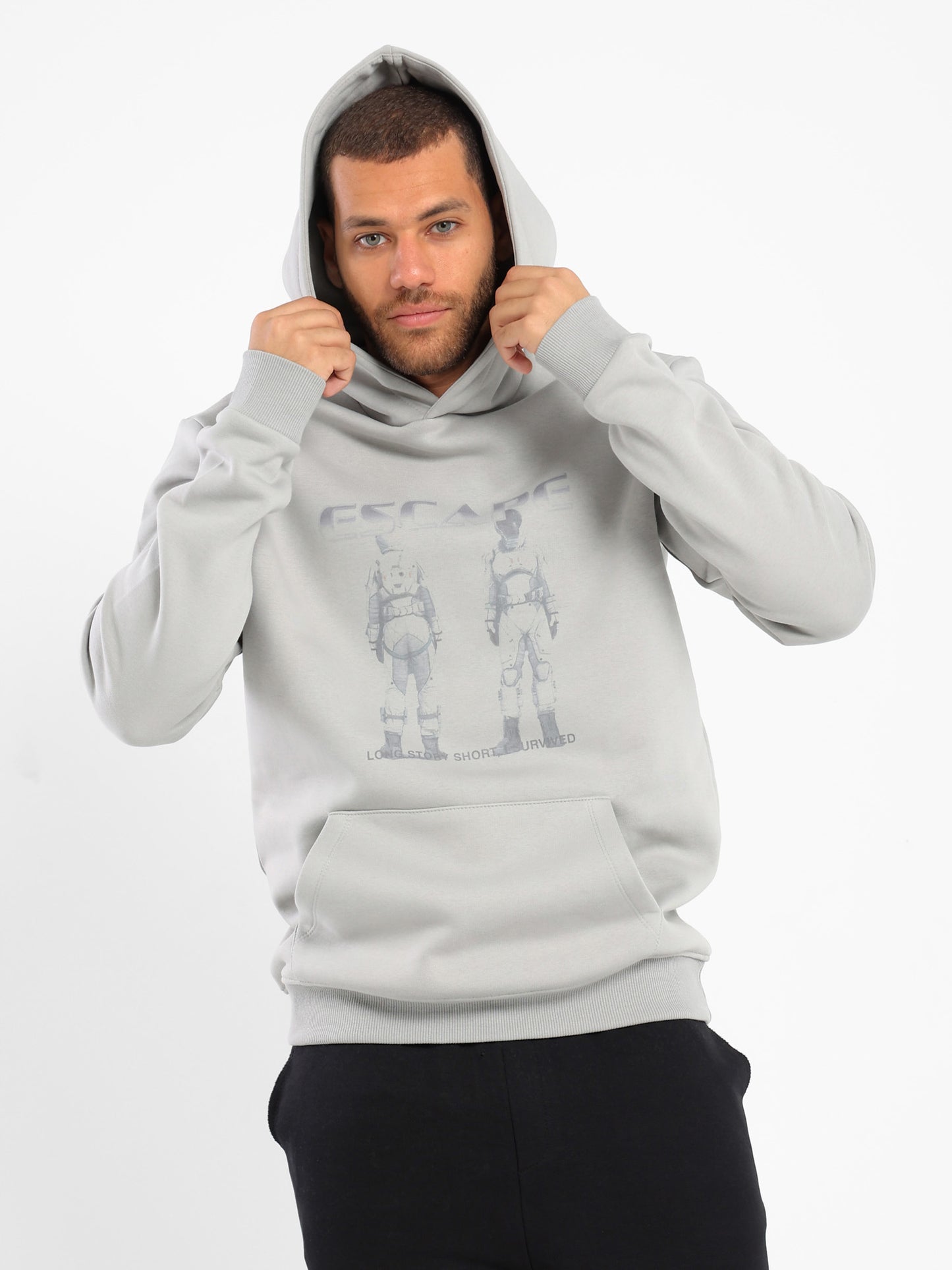 Obey Print Regular Hoodie - Outlet