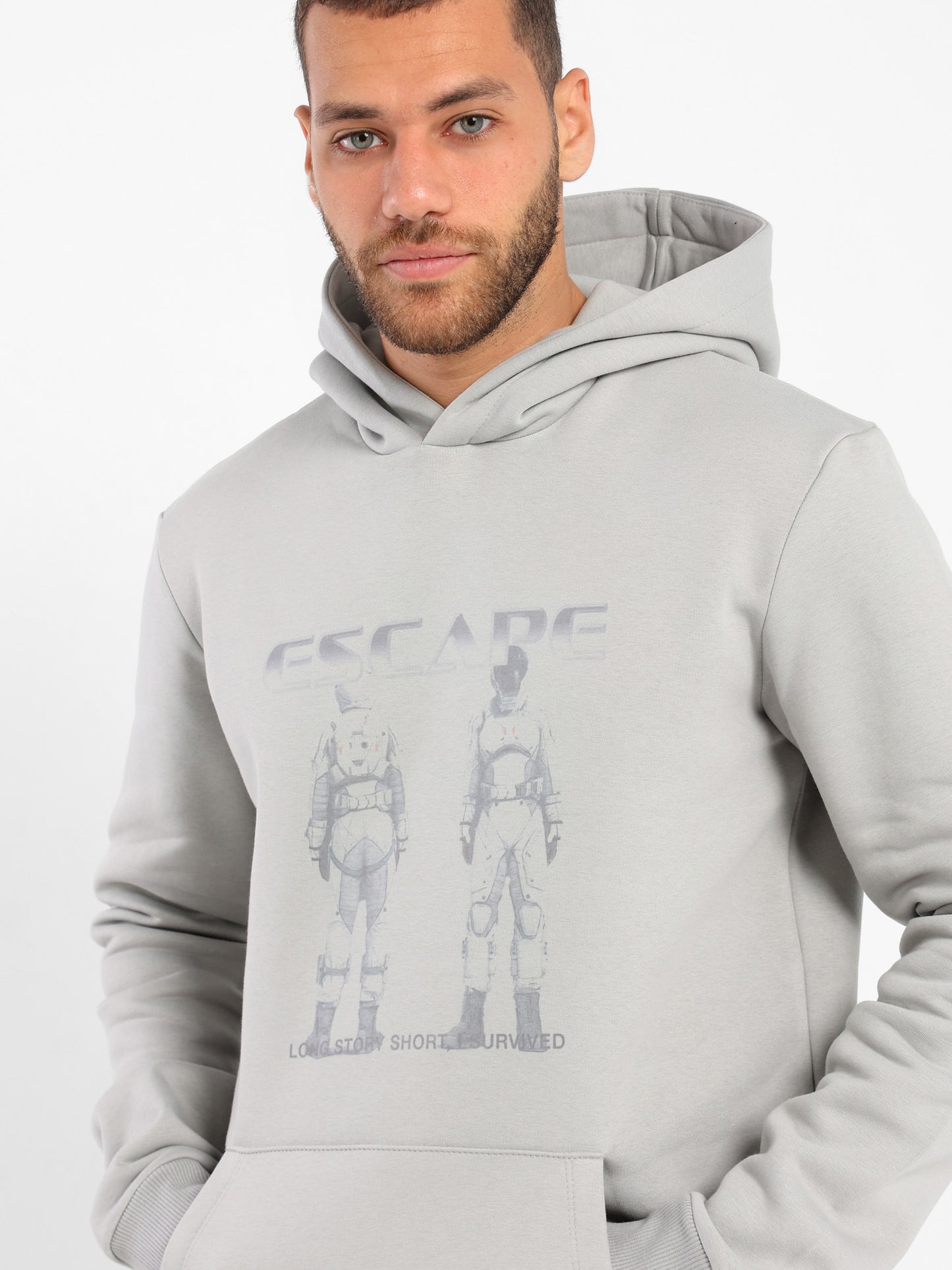 Obey Print Regular Hoodie - Outlet