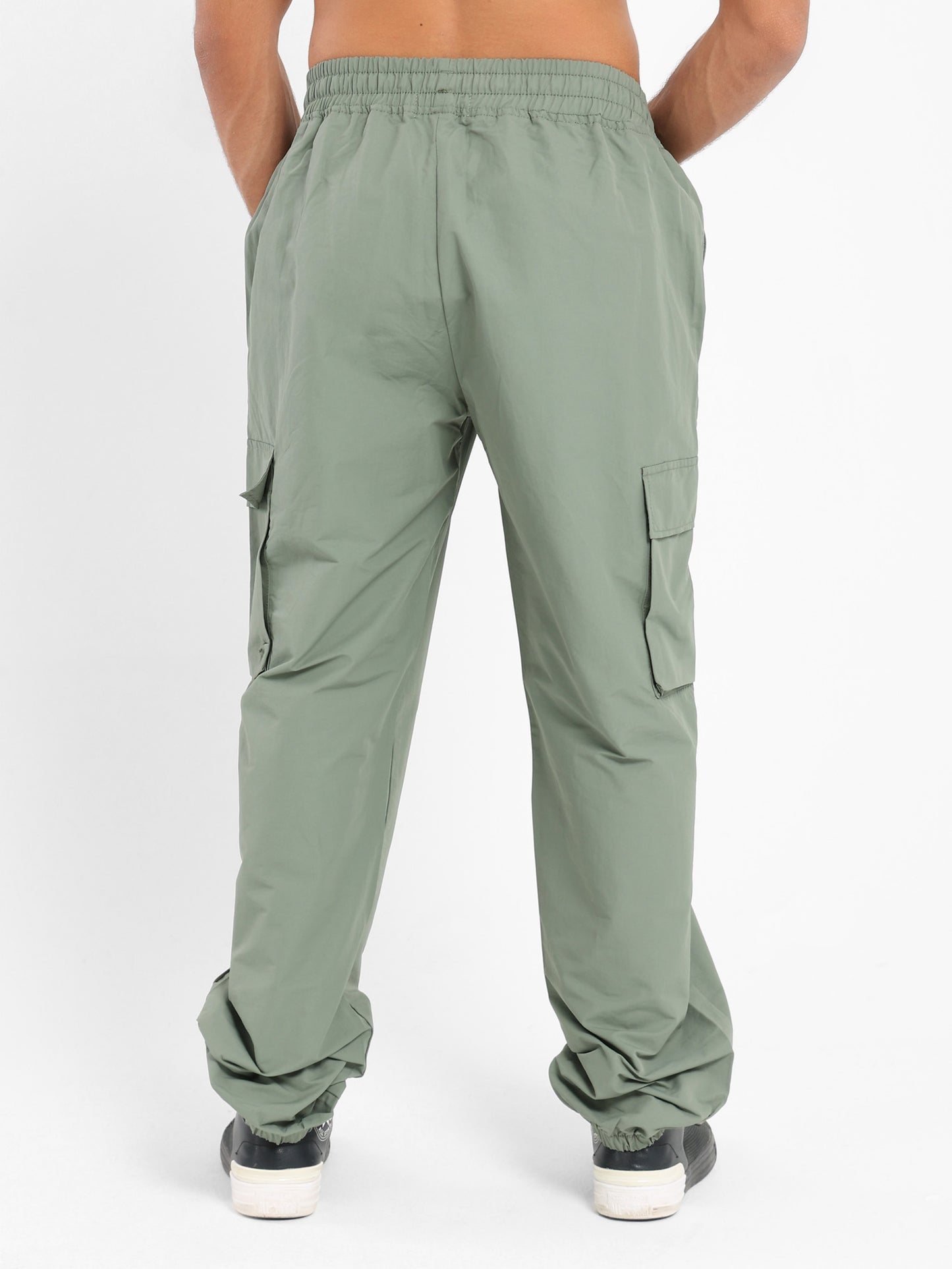 Cargo Pants With Side Pocket And Buckles - Outlet