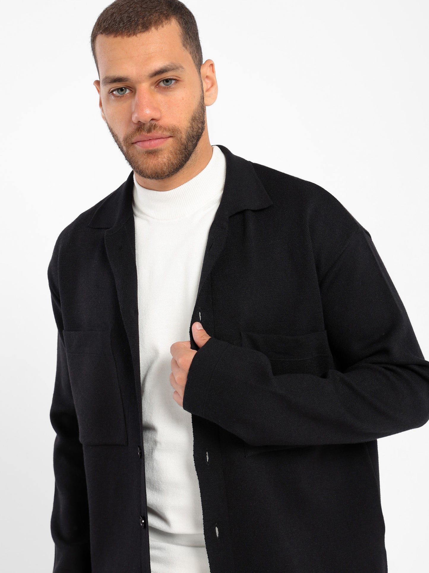Button Up Tricot Ls Shirt