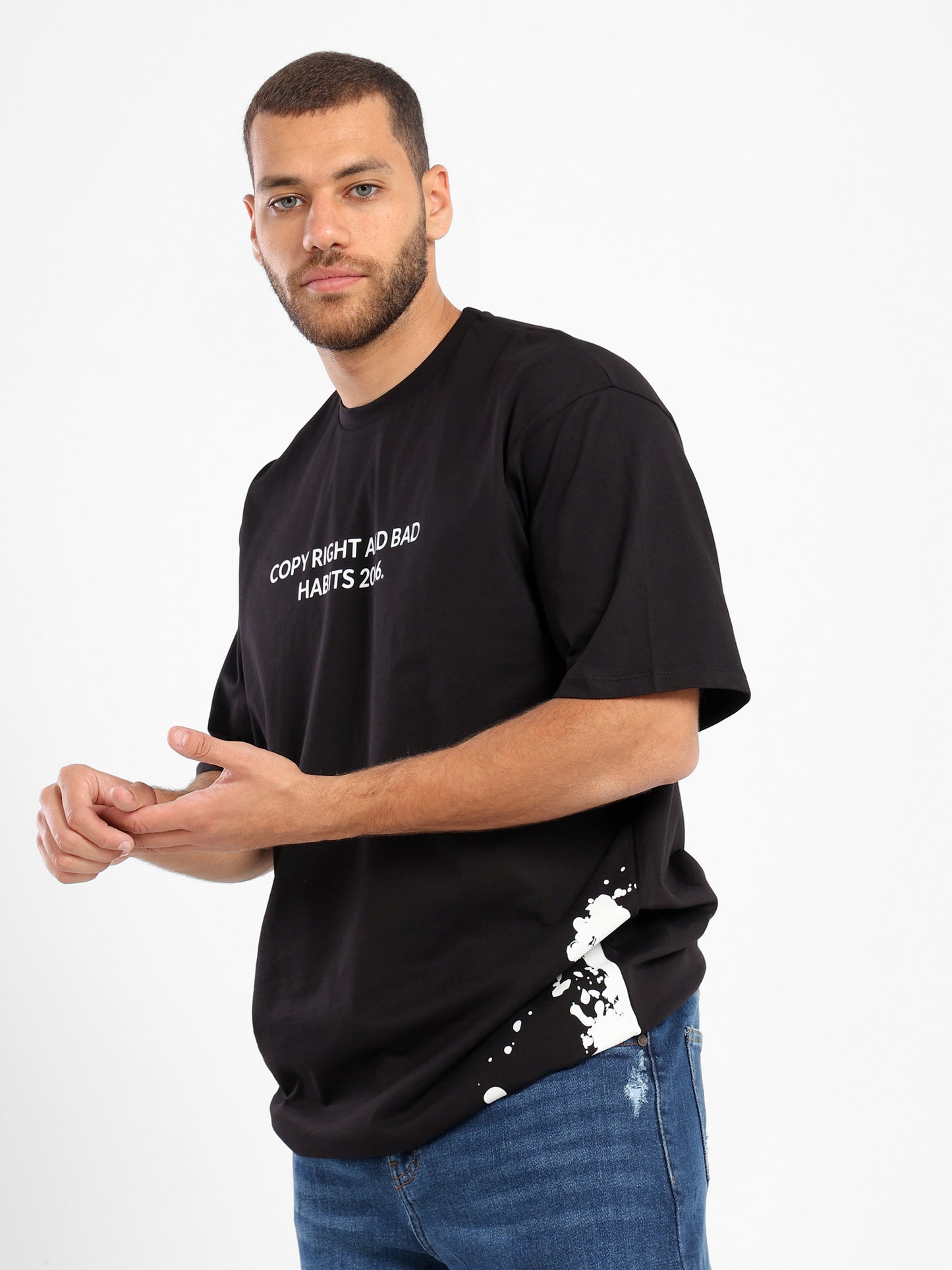 Copy Right And Bad Habits T-Shirt - Outlet