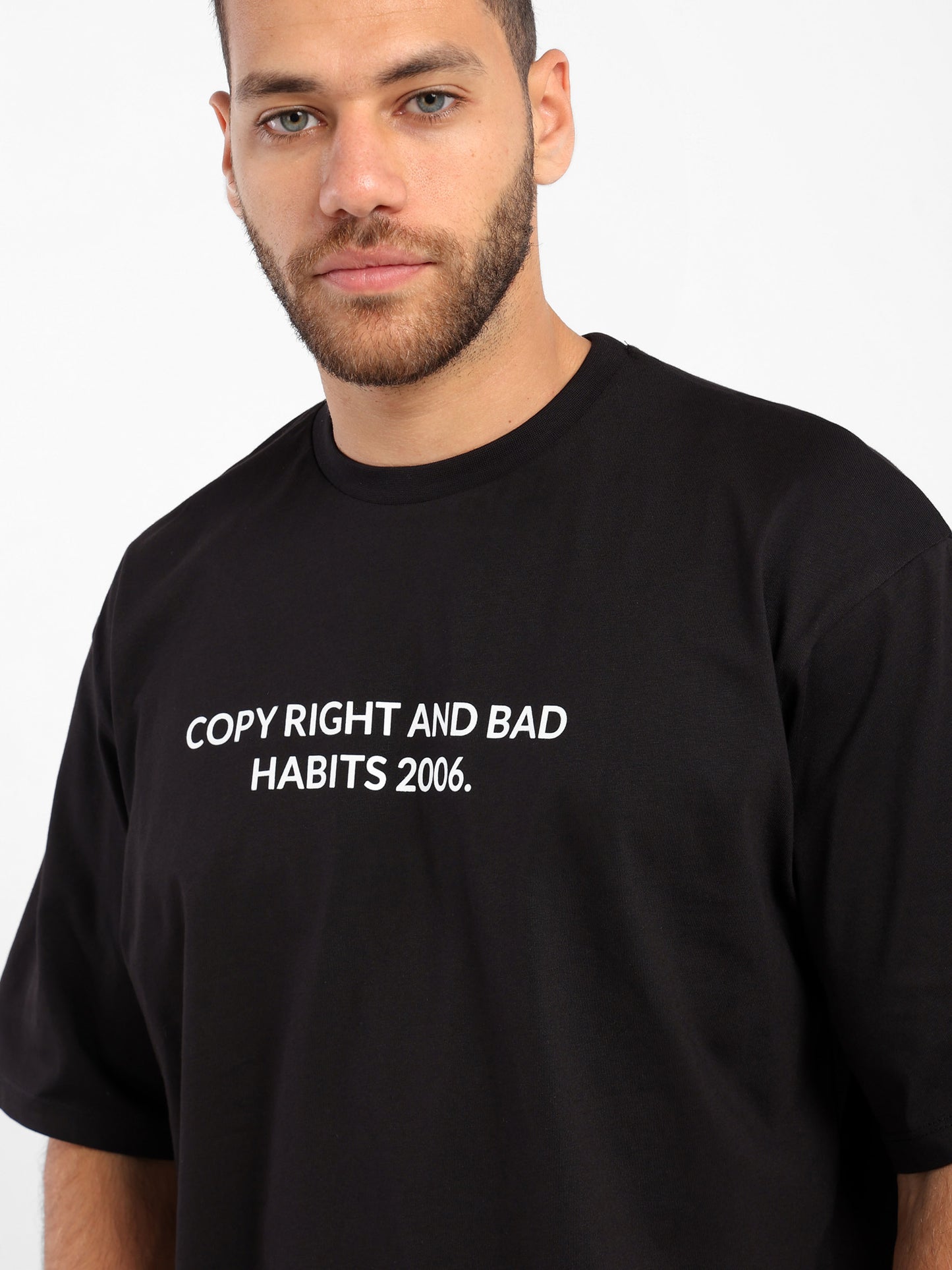 Copy Right And Bad Habits T-Shirt - Outlet