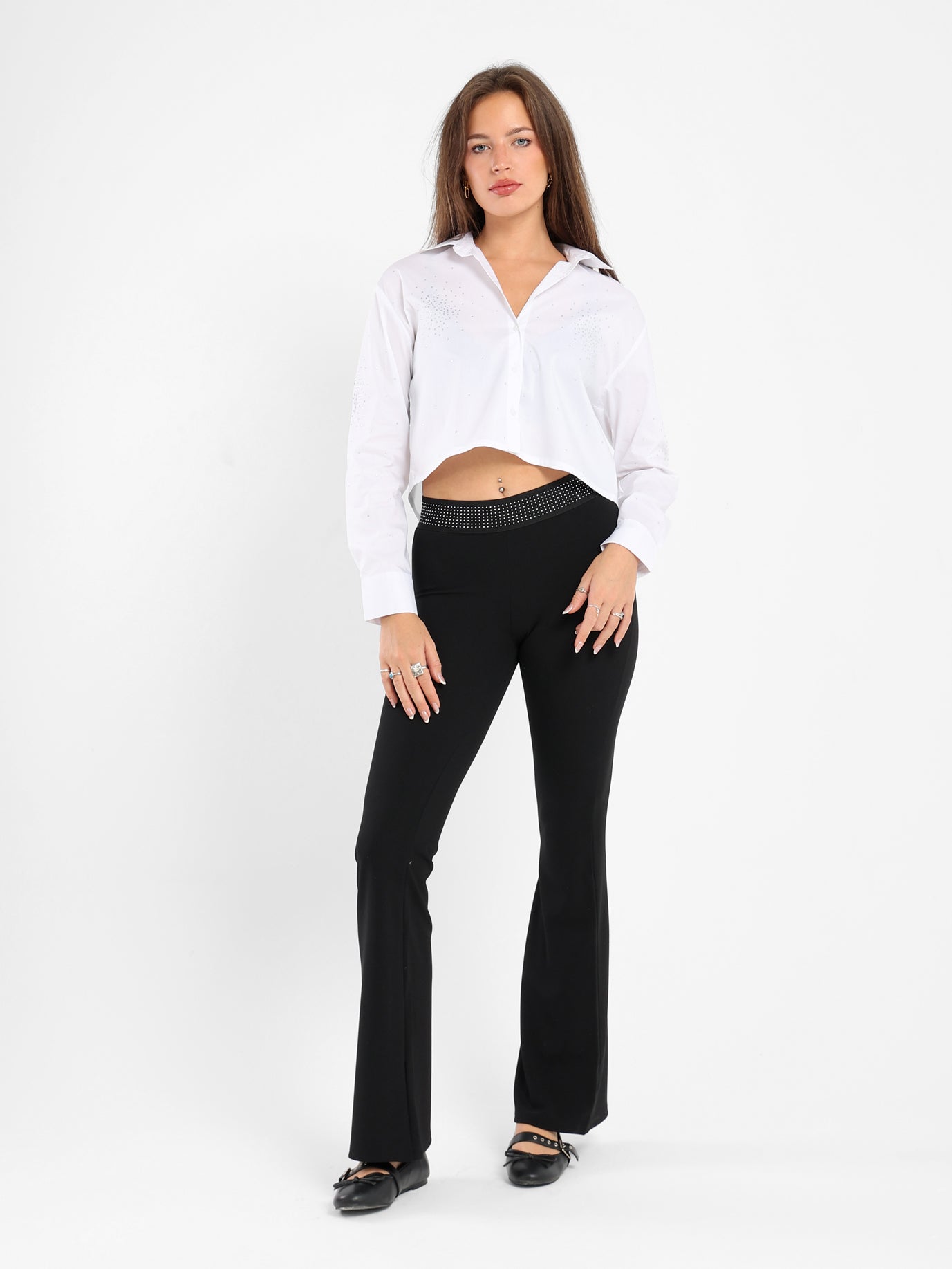 Solid Long Sleeve Shirt - Outlet