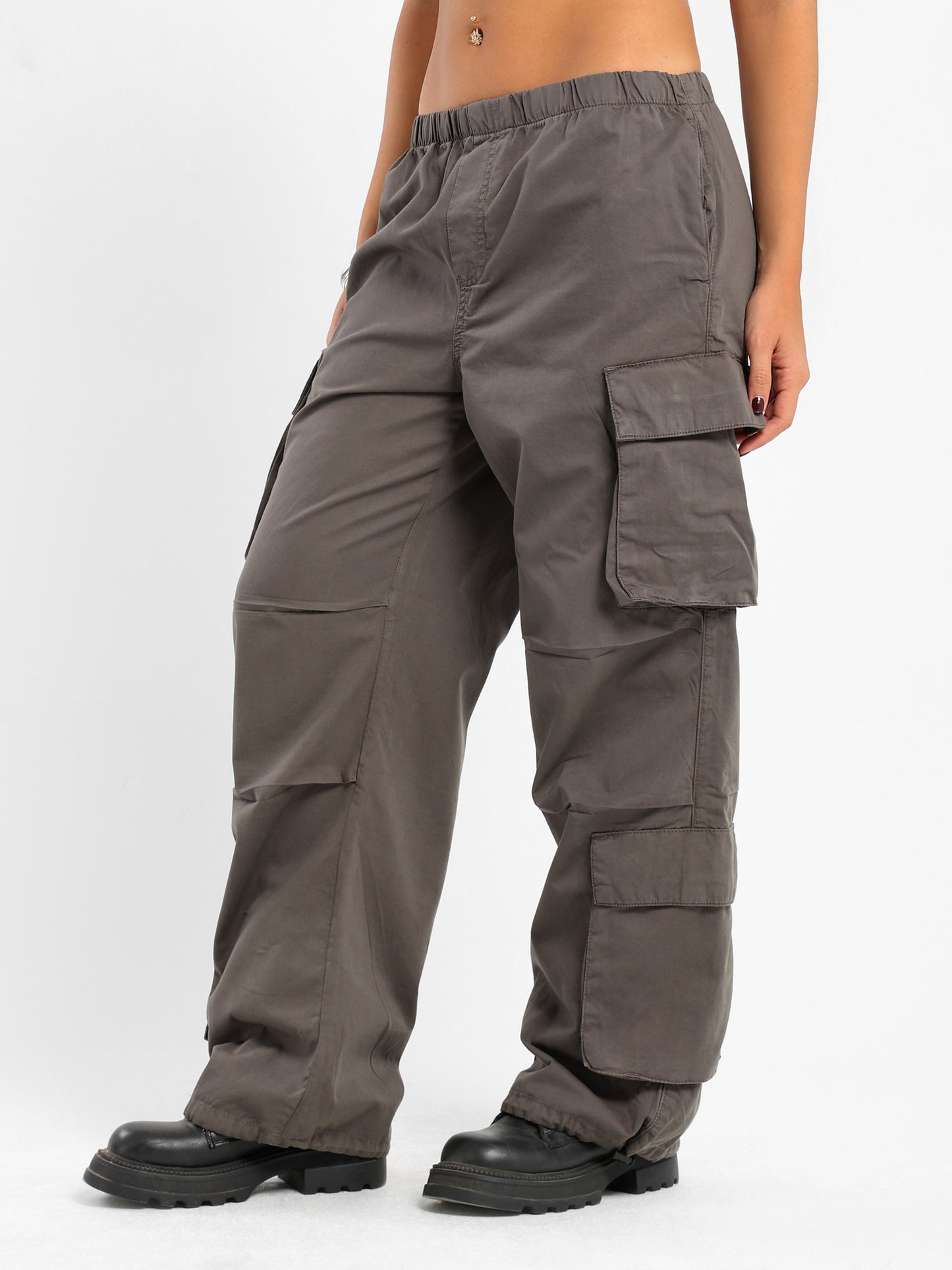Elasticated waistband Cargo Pants