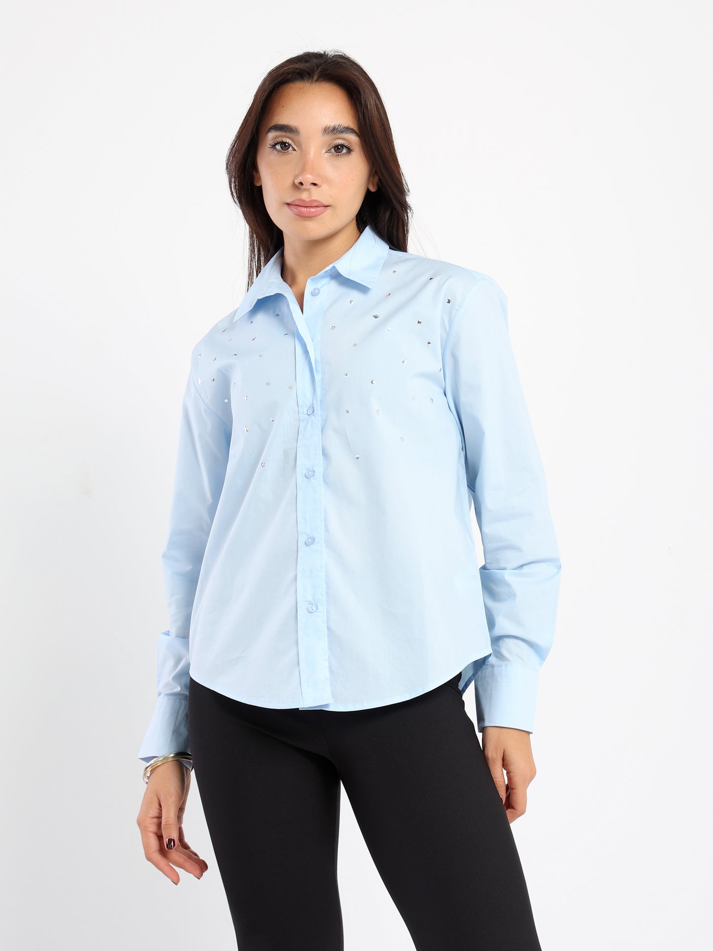 Cotton Long Sleeve Shirt - Outlet