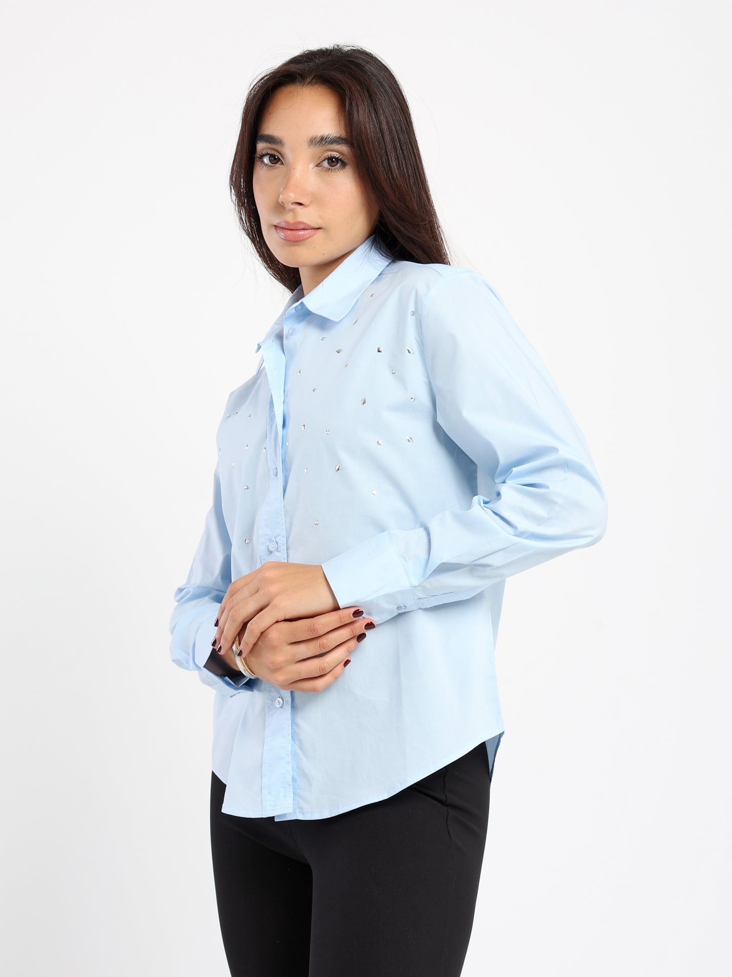 Cotton Long Sleeve Shirt - Outlet