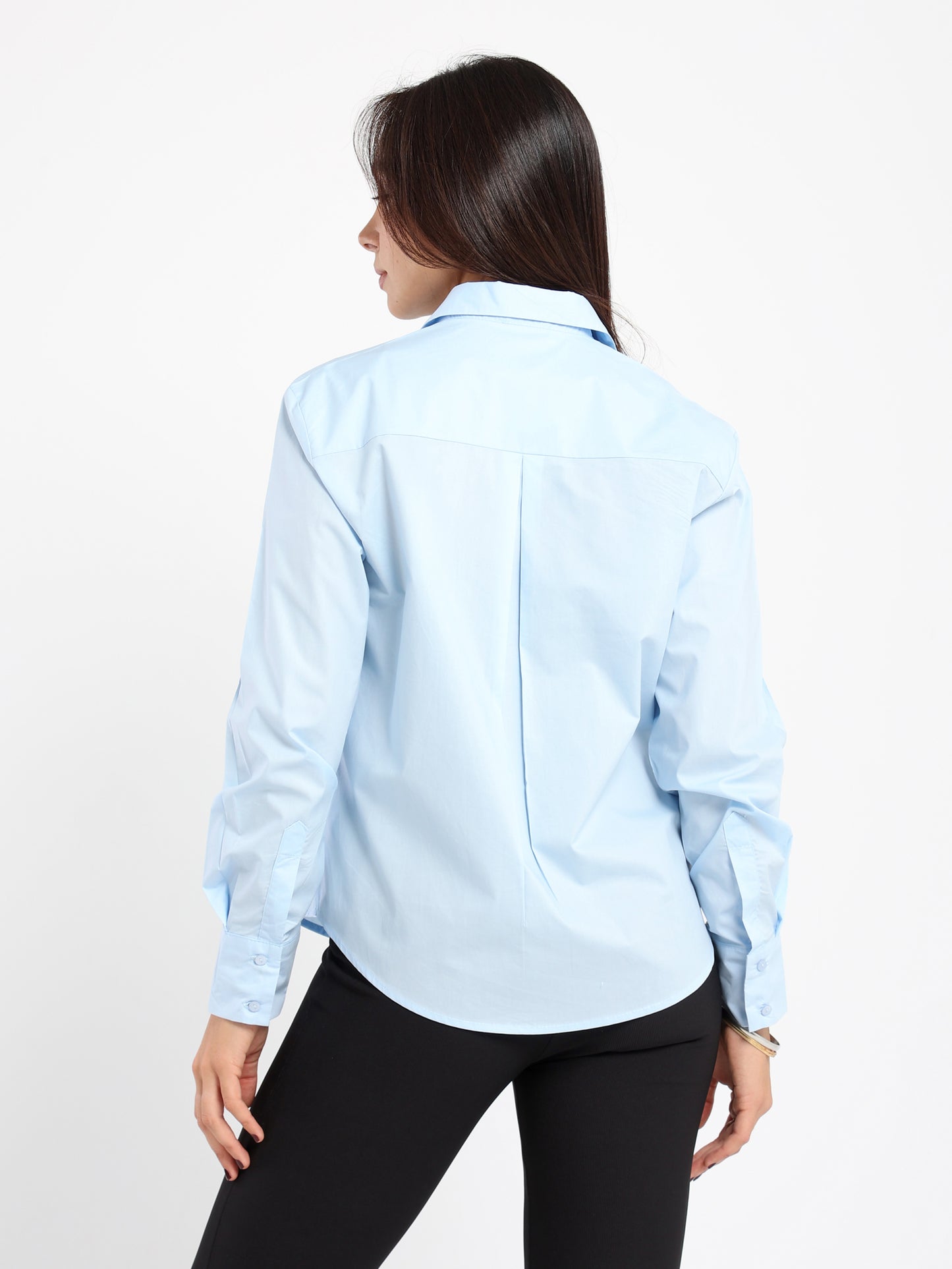 Cotton Long Sleeve Shirt - Outlet