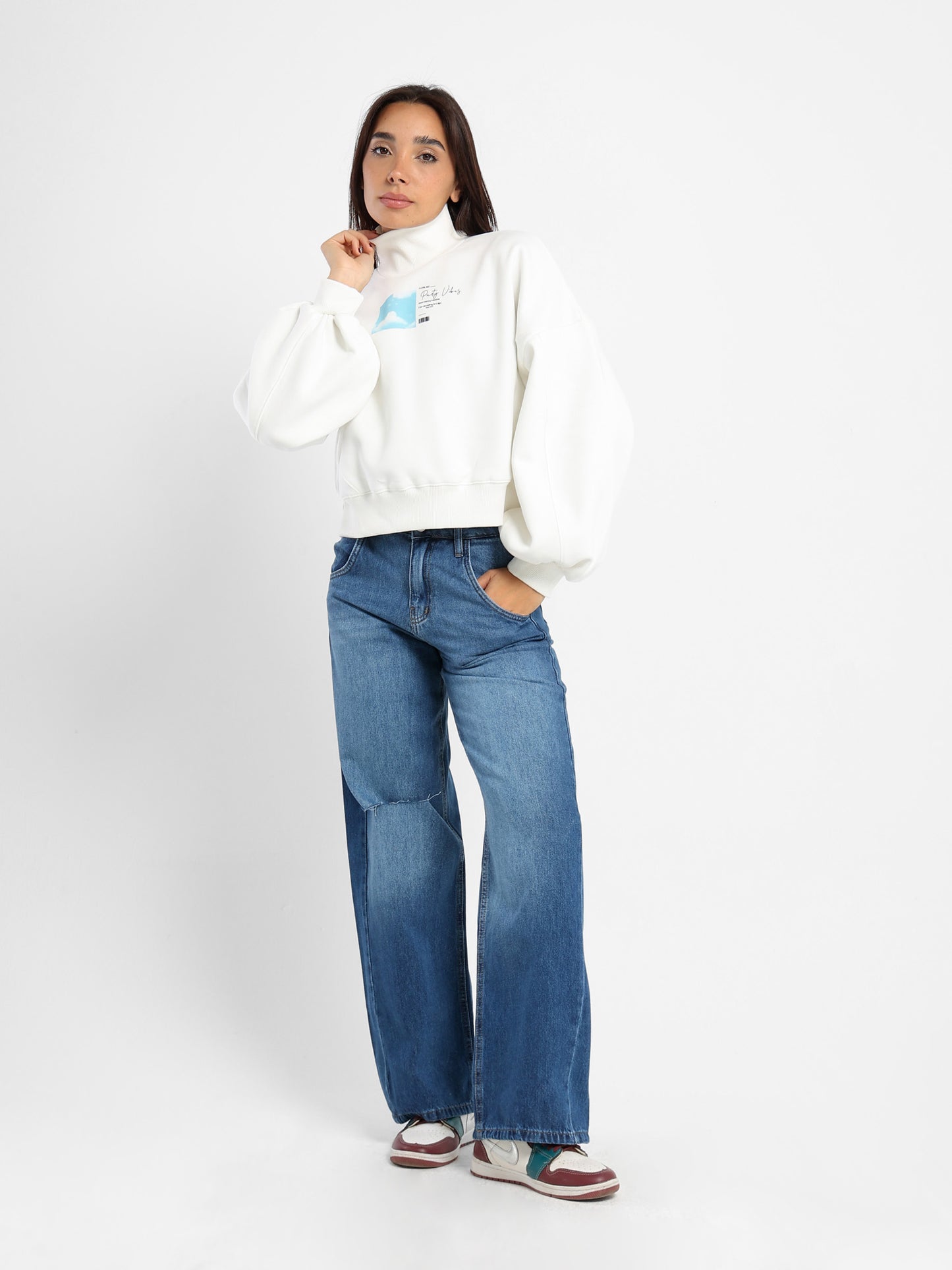 Place Print Sweatshirt - Outlet