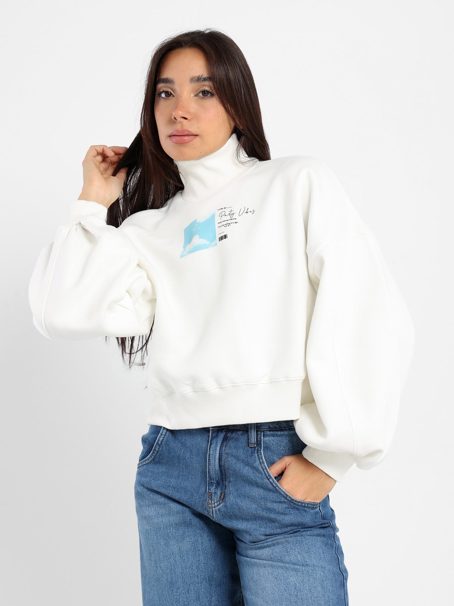 Place Print Sweatshirt - Outlet