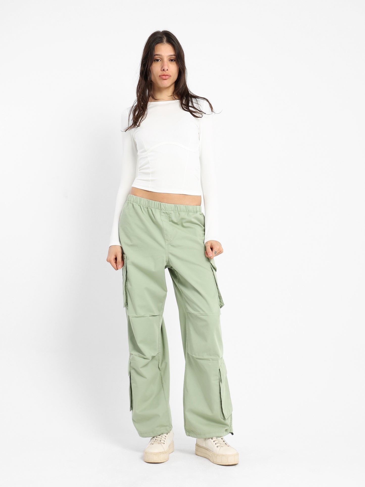 Fitted Long Sleeves Top