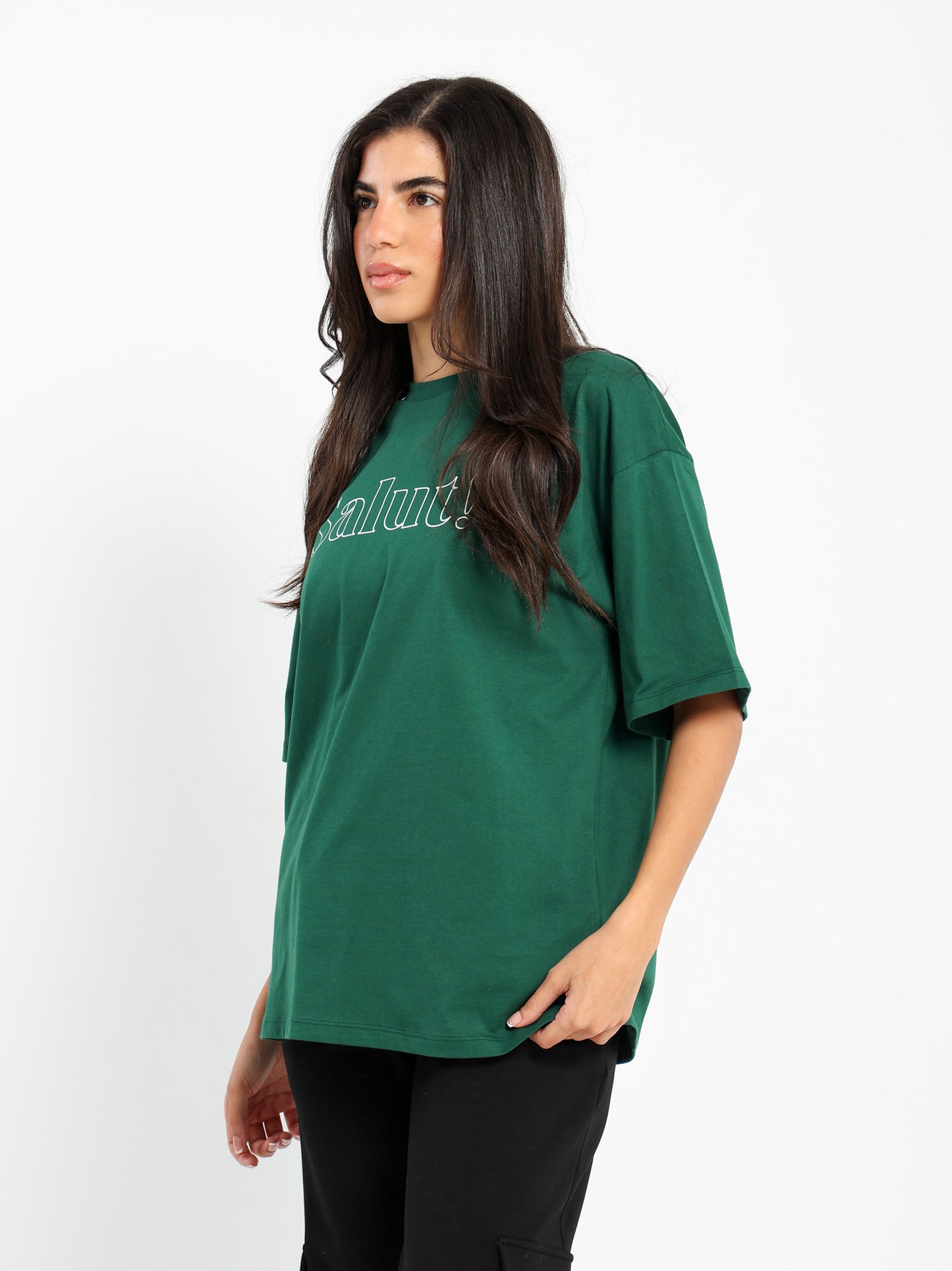 Oversized Tee with Print