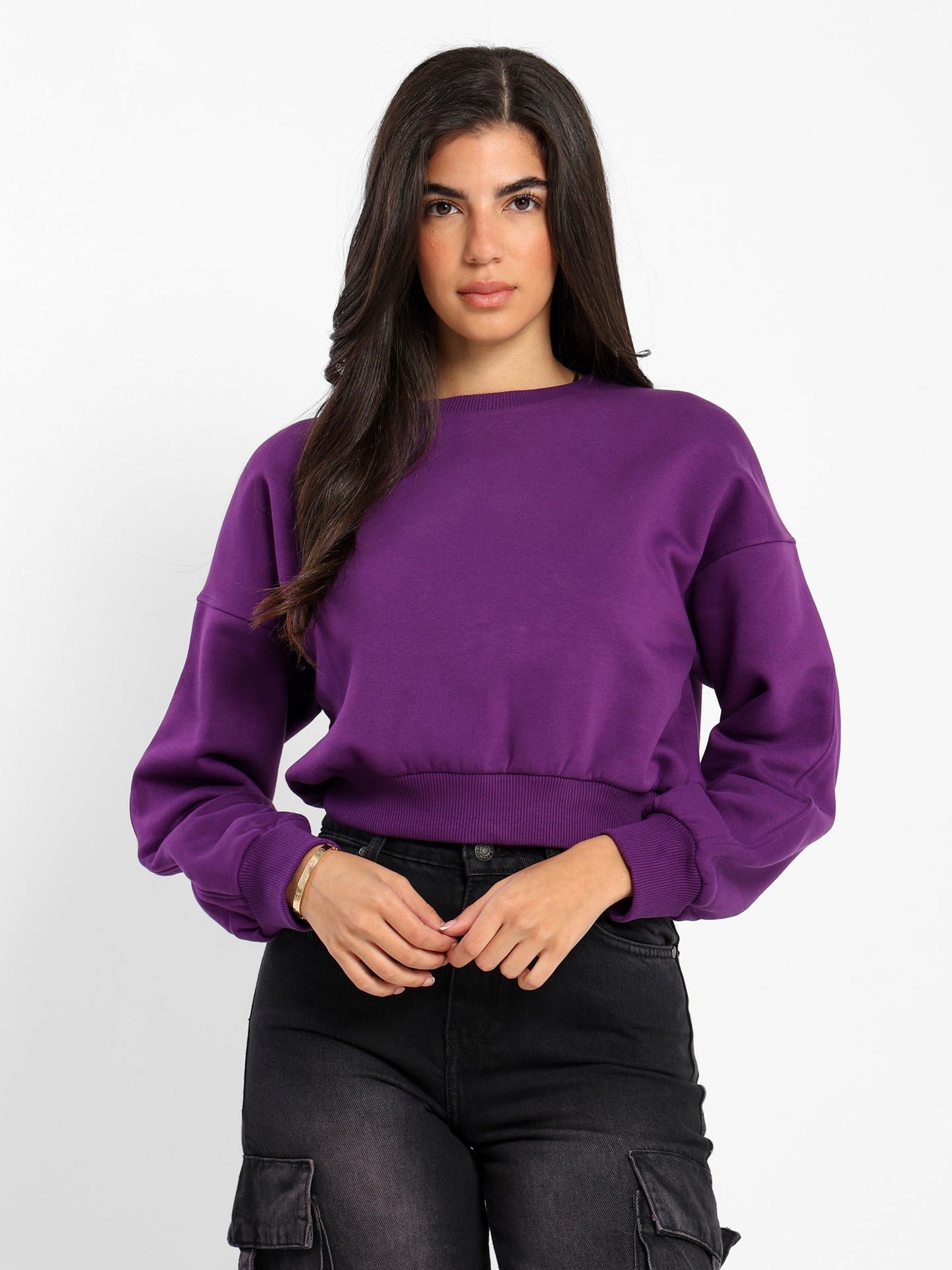 Solid Sweatshirt - Outlet