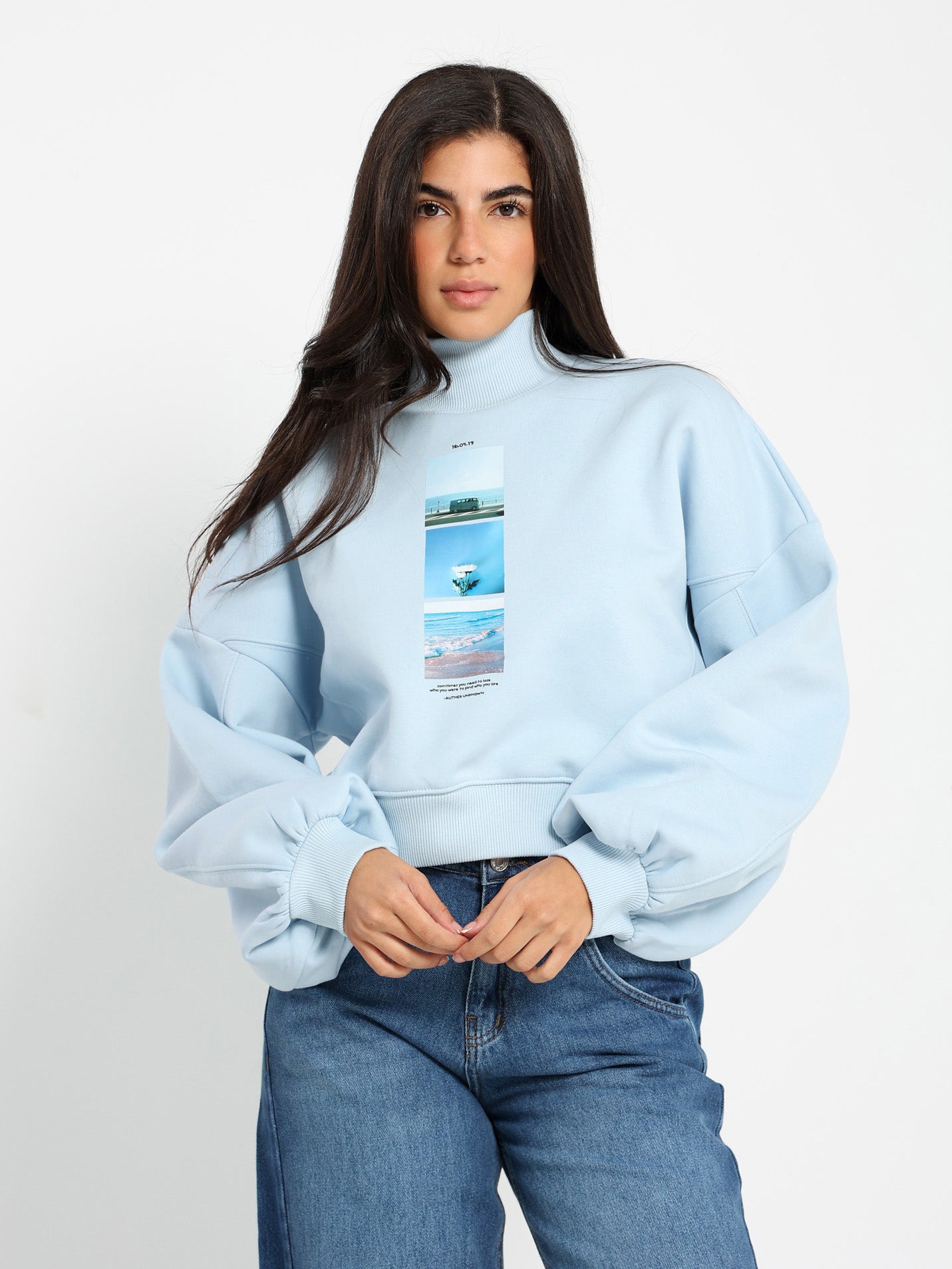 Place Print Sweatshirt - Outlet
