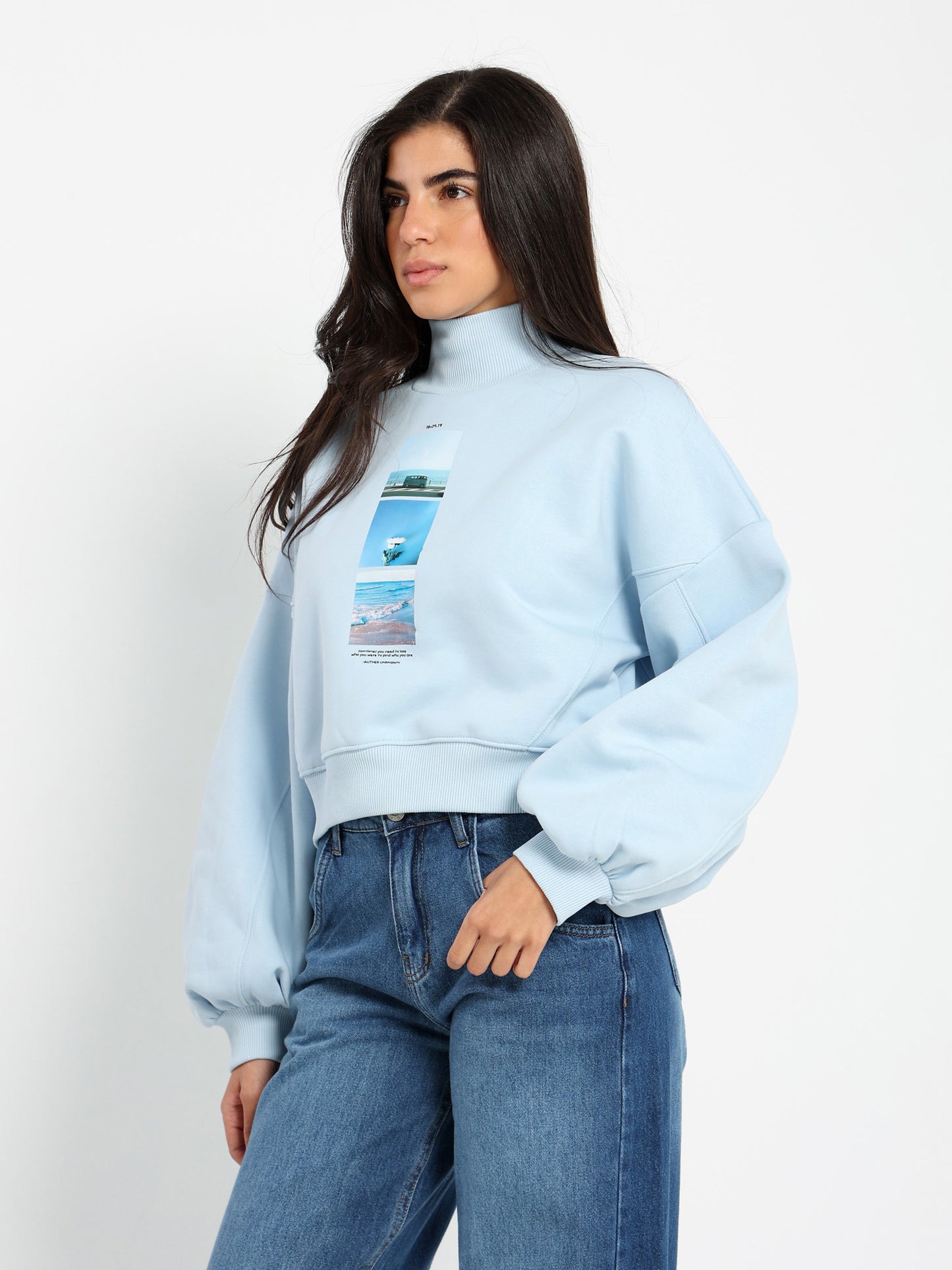 Place Print Sweatshirt - Outlet