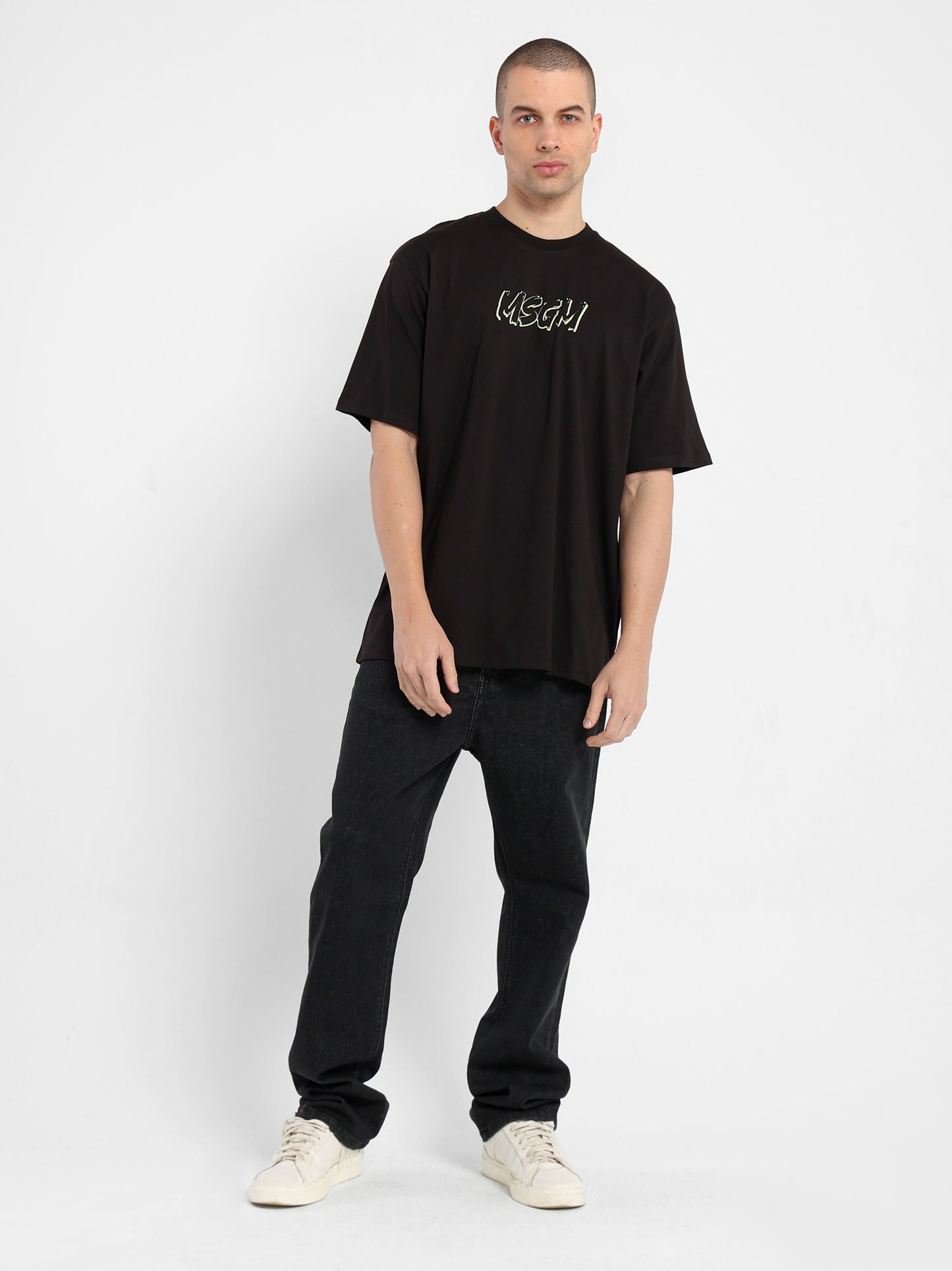 Endless Back Embossed T-Shirt - Outlet