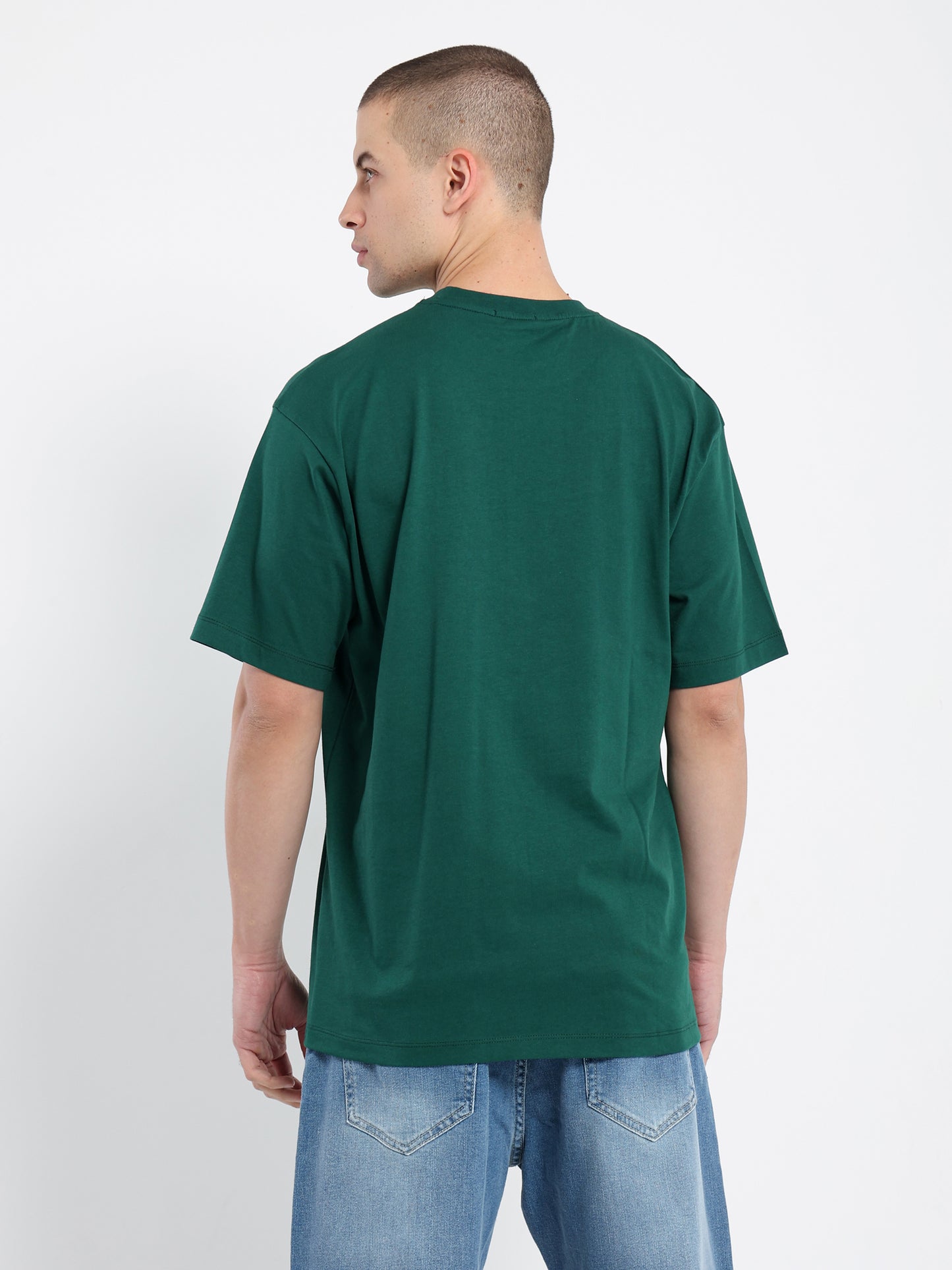 Oversized T-Shirt with Place Print - Outlet