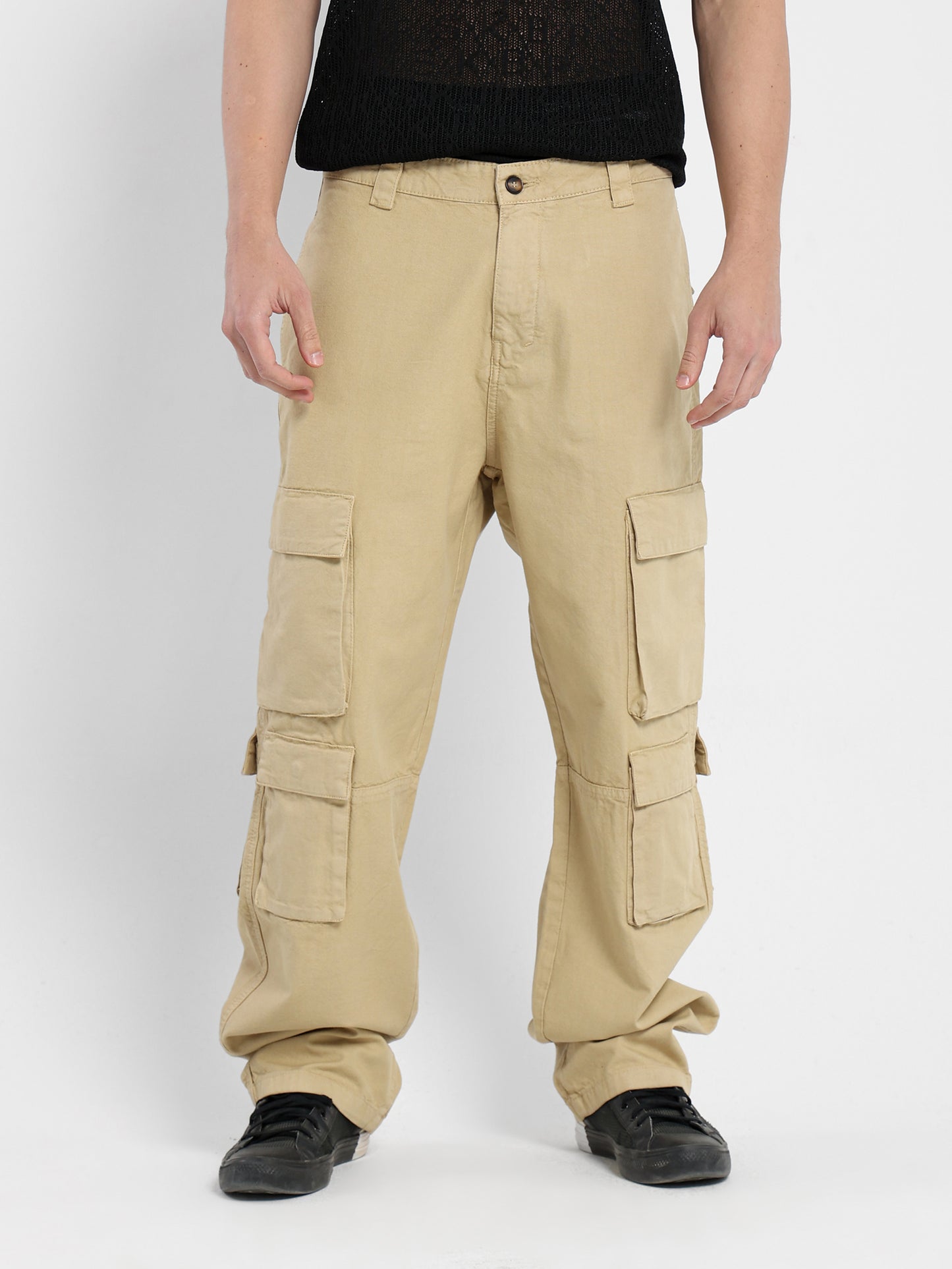 Loose Fit Cargo Pants - Outlet
