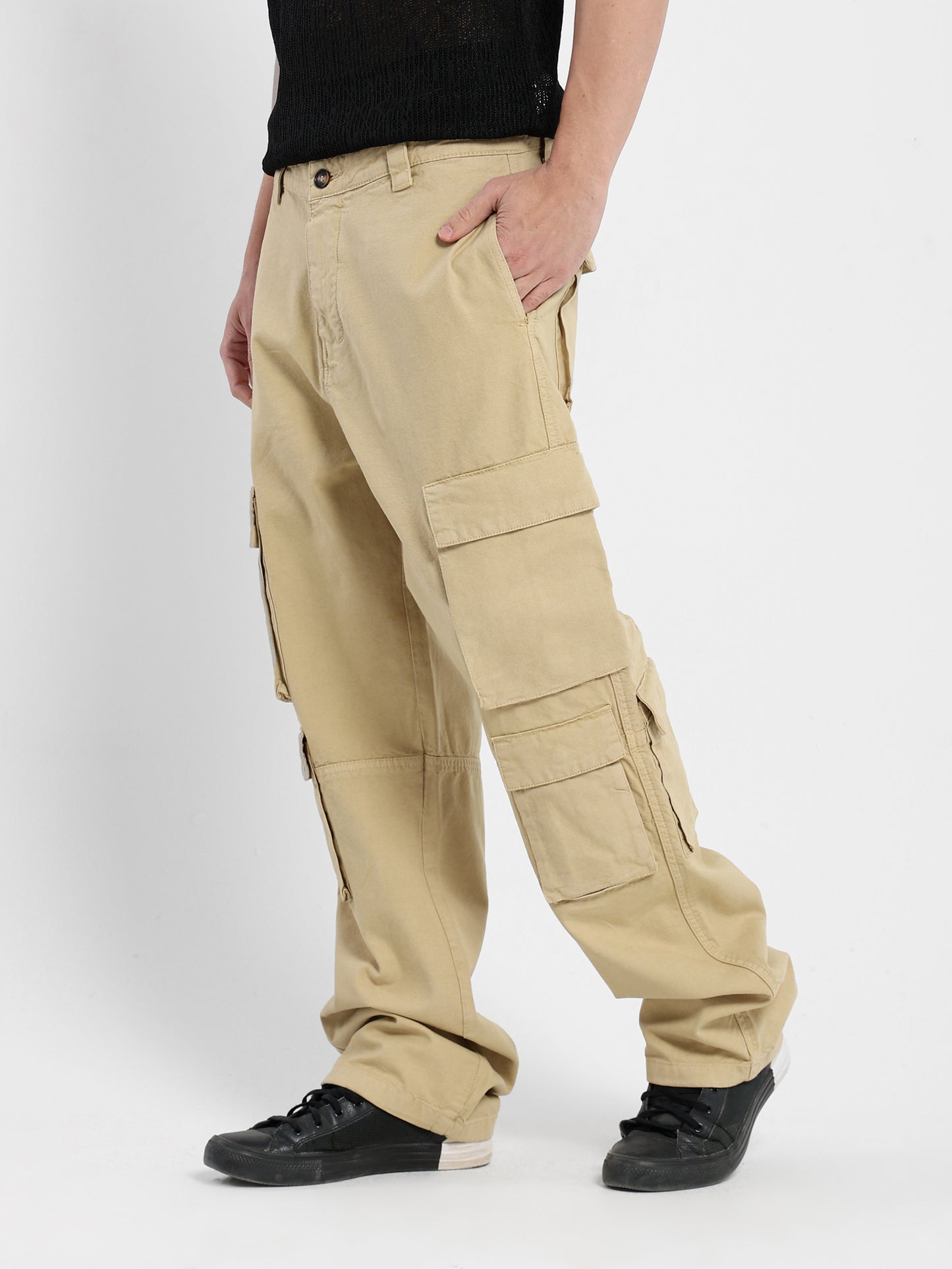 Loose Fit Cargo Pants - Outlet