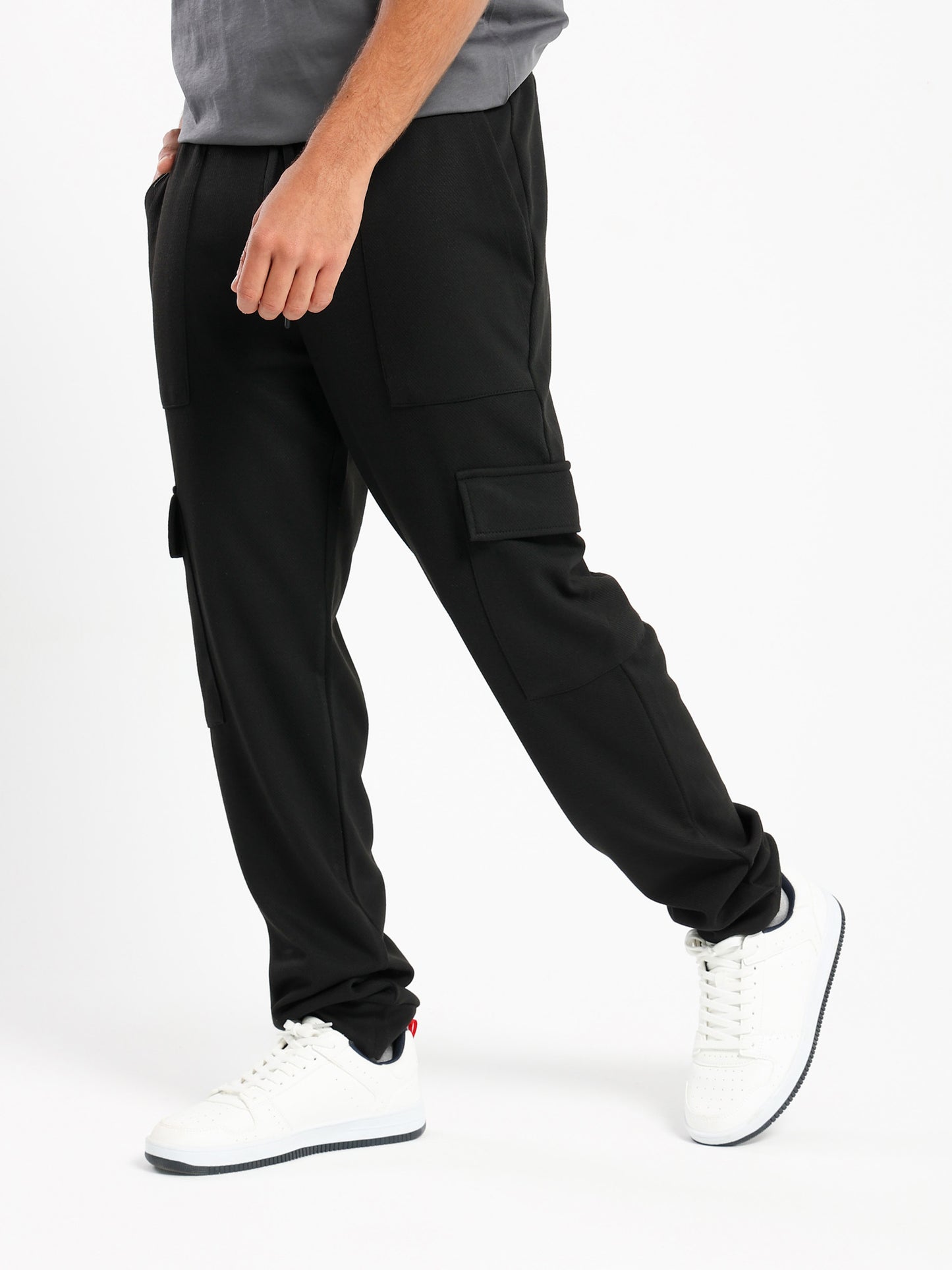 Textured Jogging Pants - Outlet