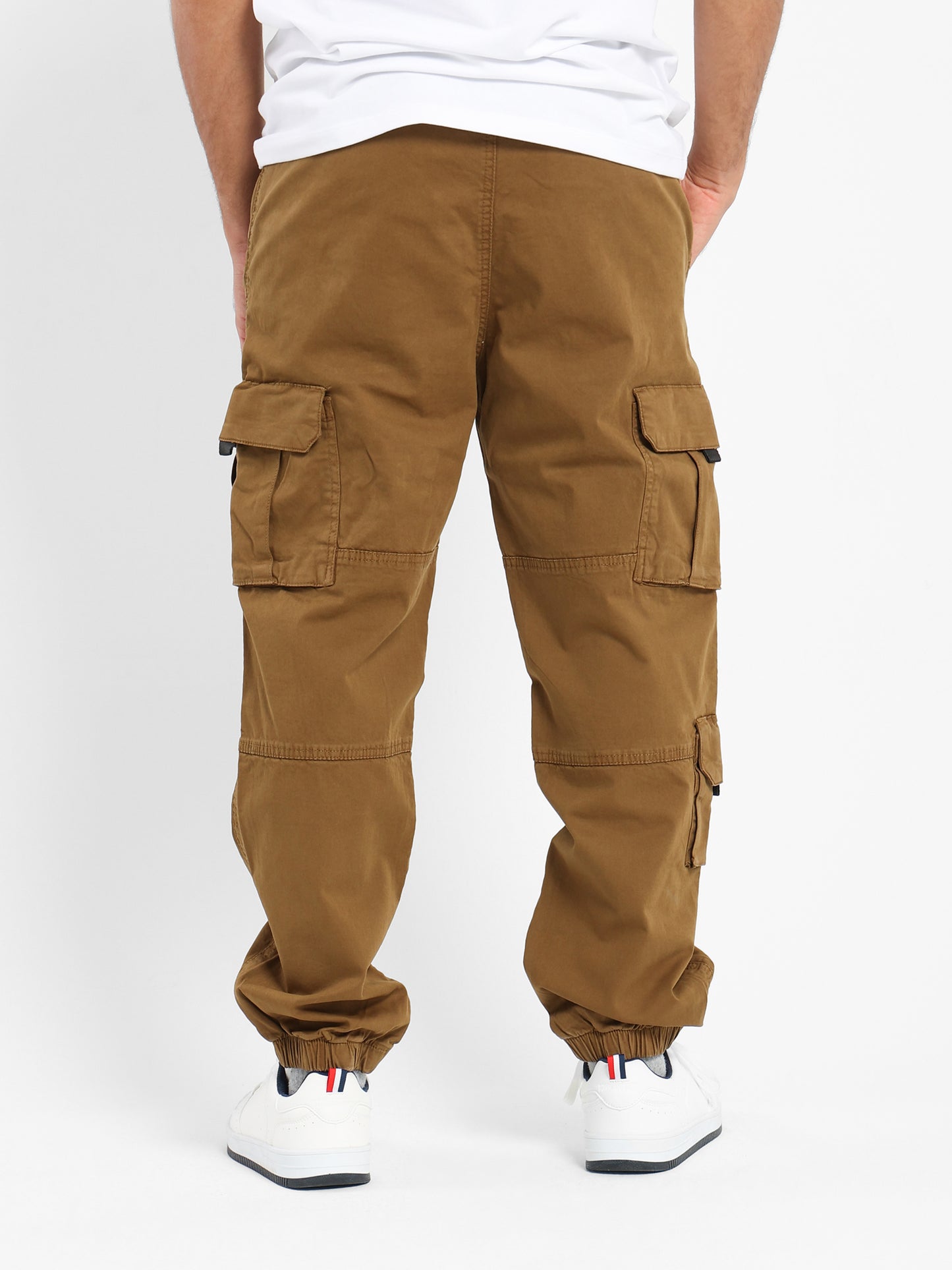 Woven Multi-Pocket Jogger Pants - Outlet