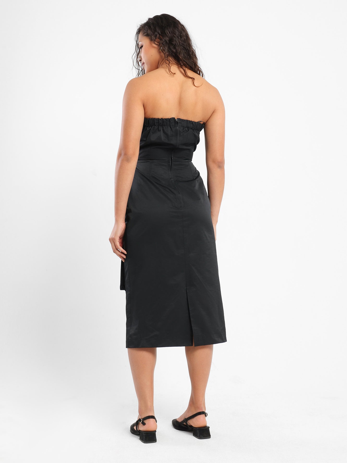 Dress Strapless Cargo Dress