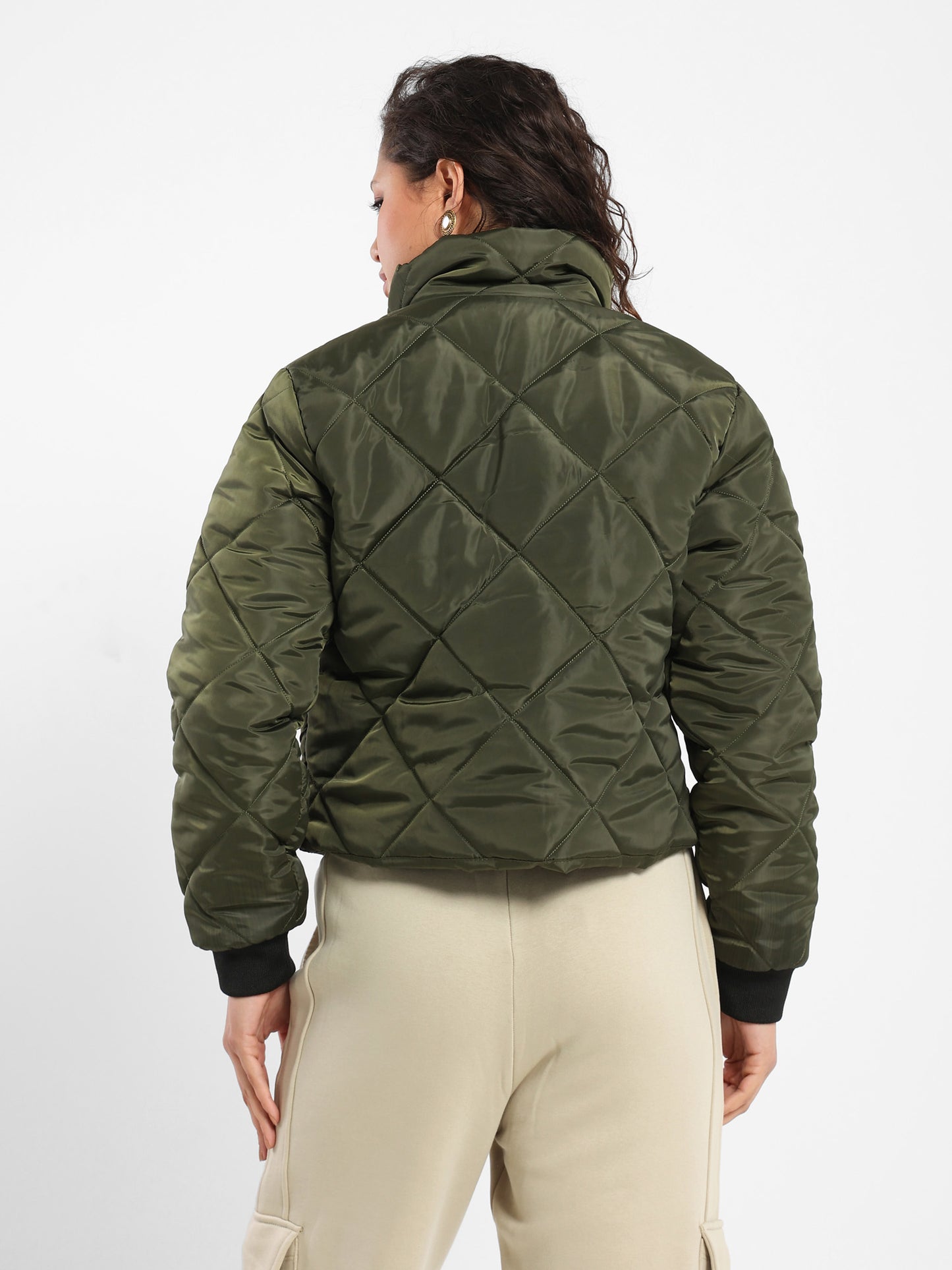Jacket Button Front Puffer