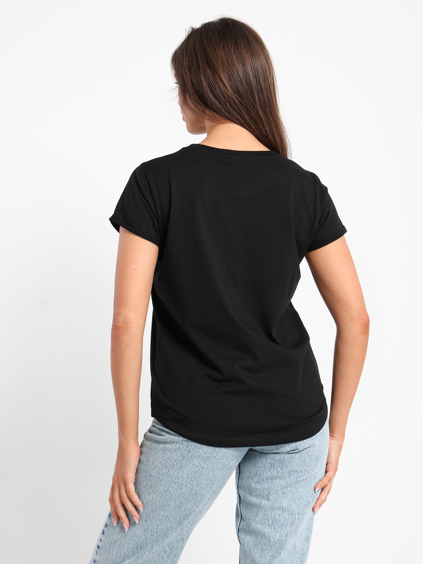 Minimal Tree Print T-Shirt