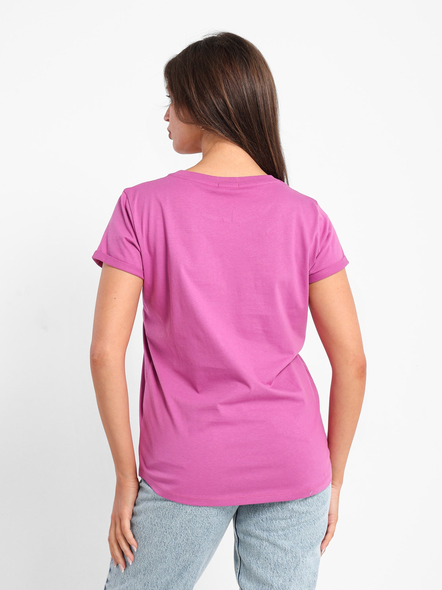 Front Text Print T-Shirt