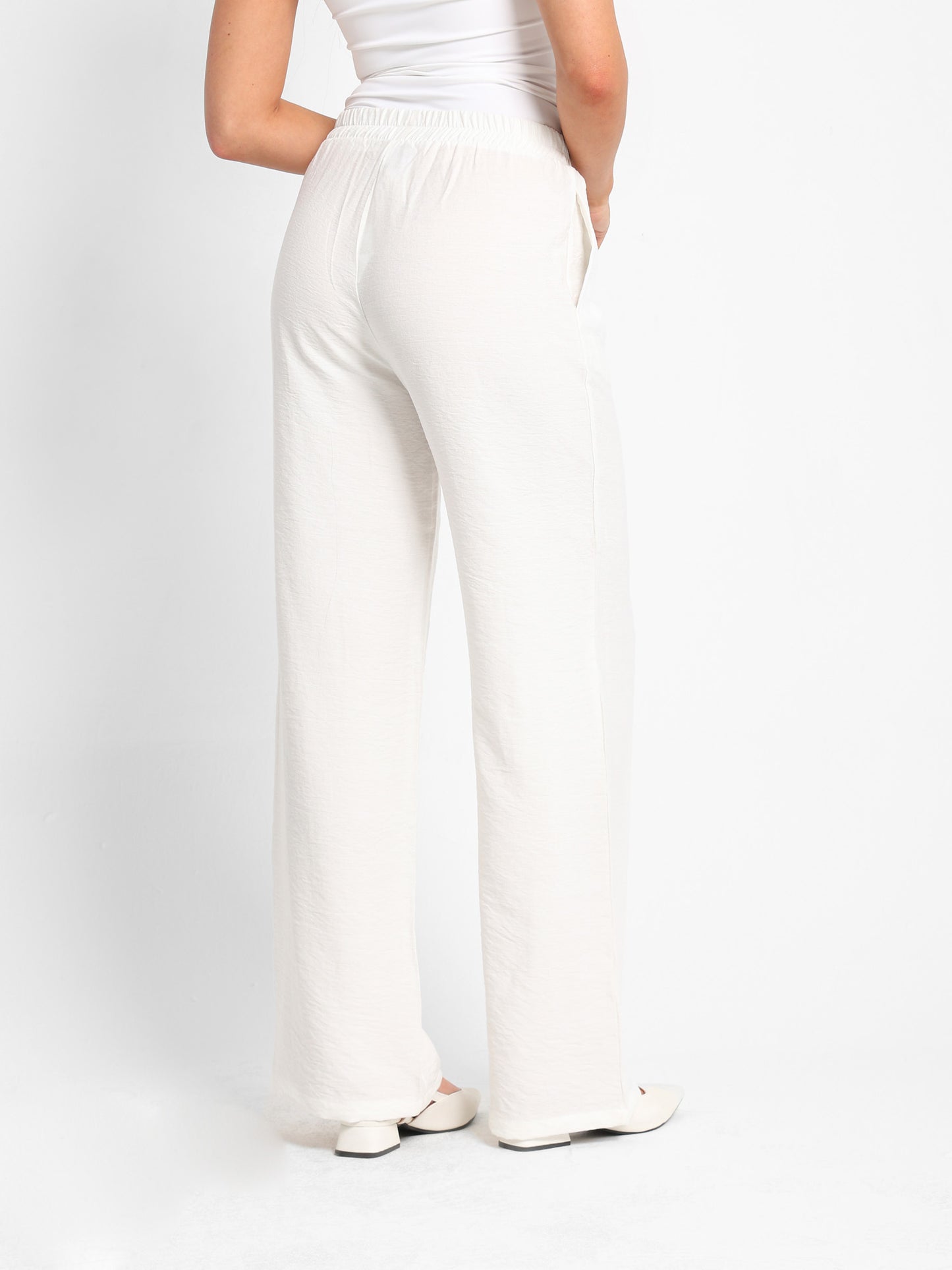 Loose Pants with Side Pockets