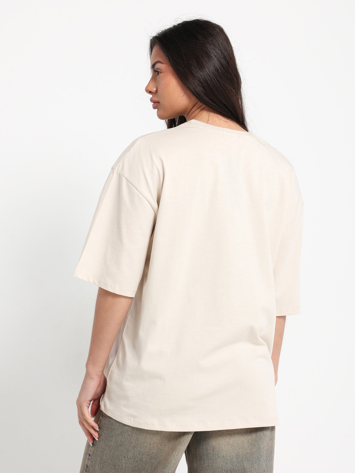 Oversized T-Shirt Front Printed Print