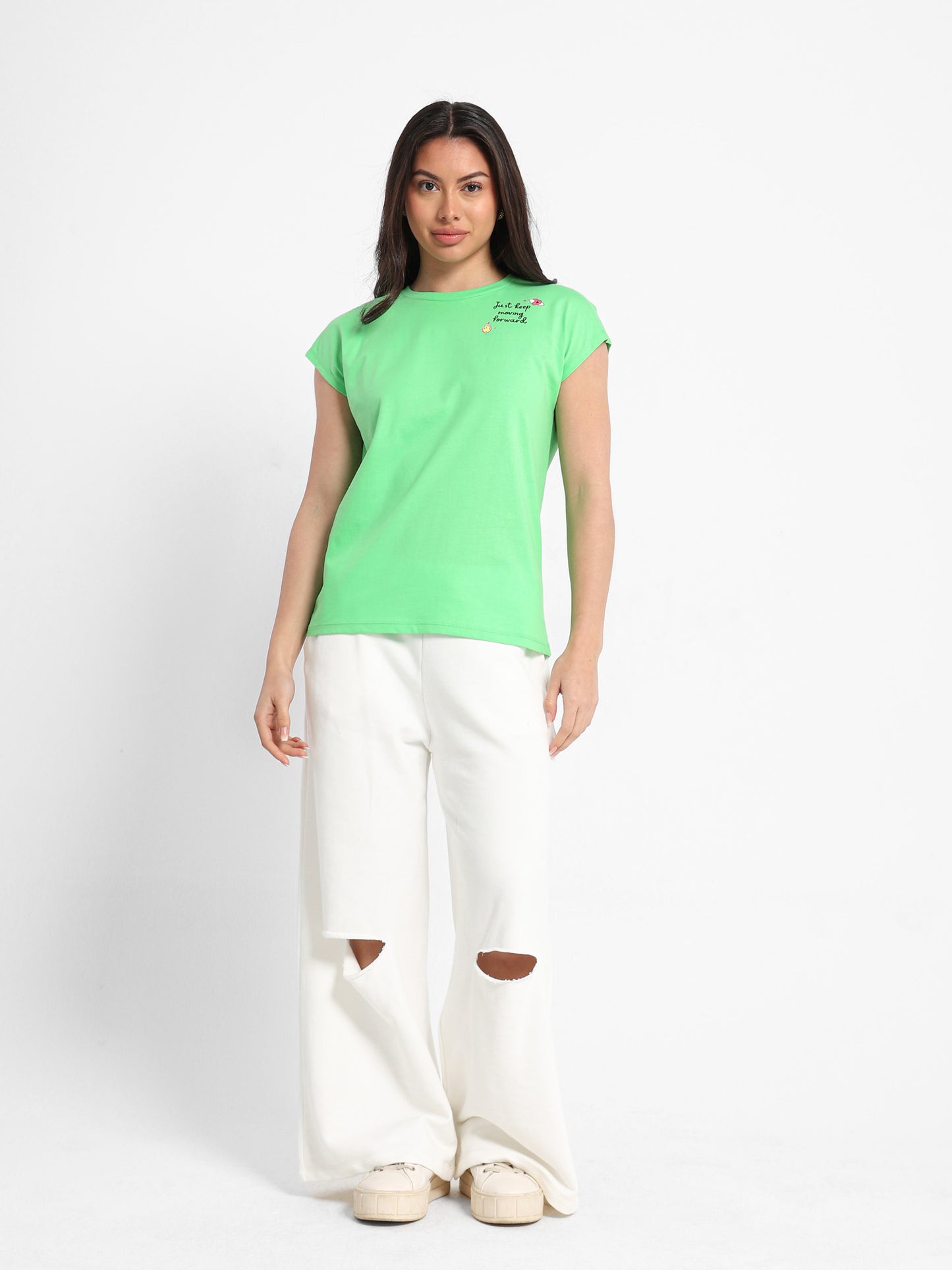 Level Up Cap Sleeve T-Shirt