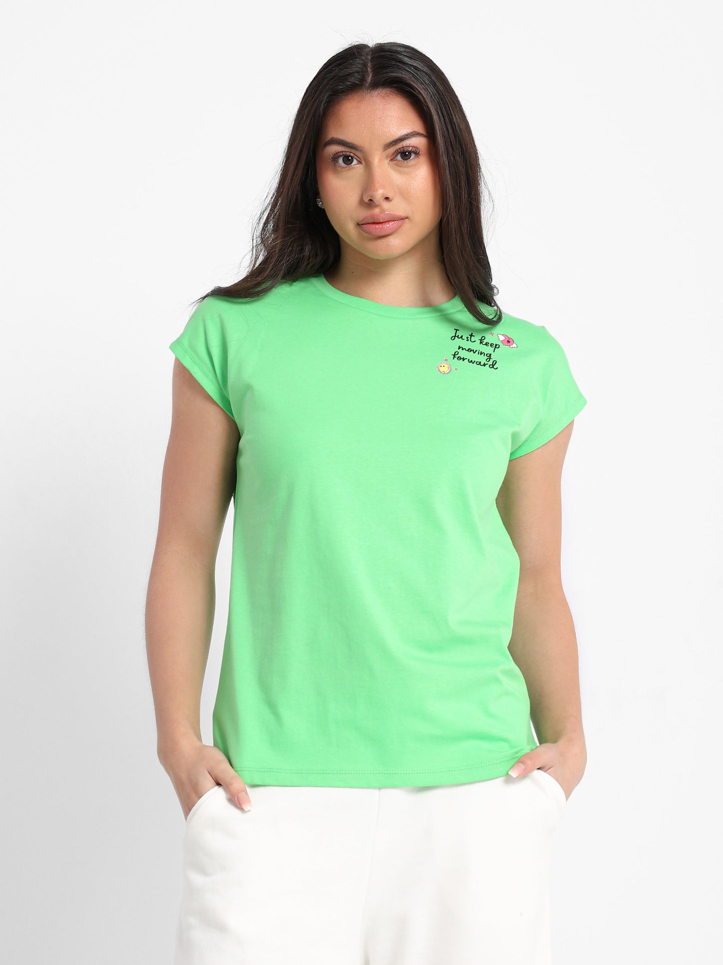 Level Up Cap Sleeve T-Shirt