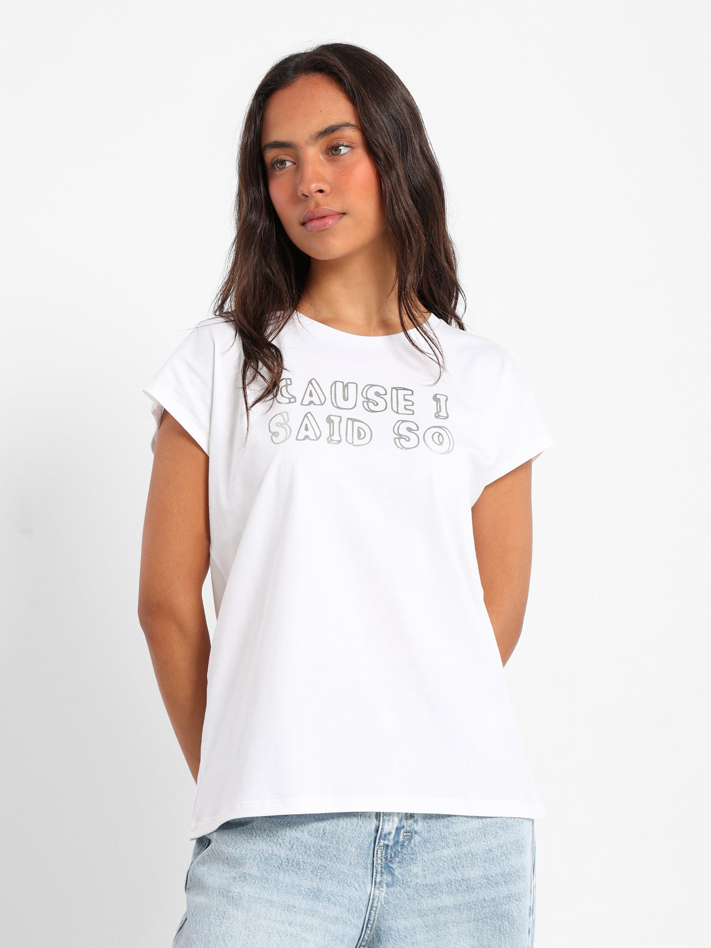 Reform Printed Cap Sleeve T-Shirt