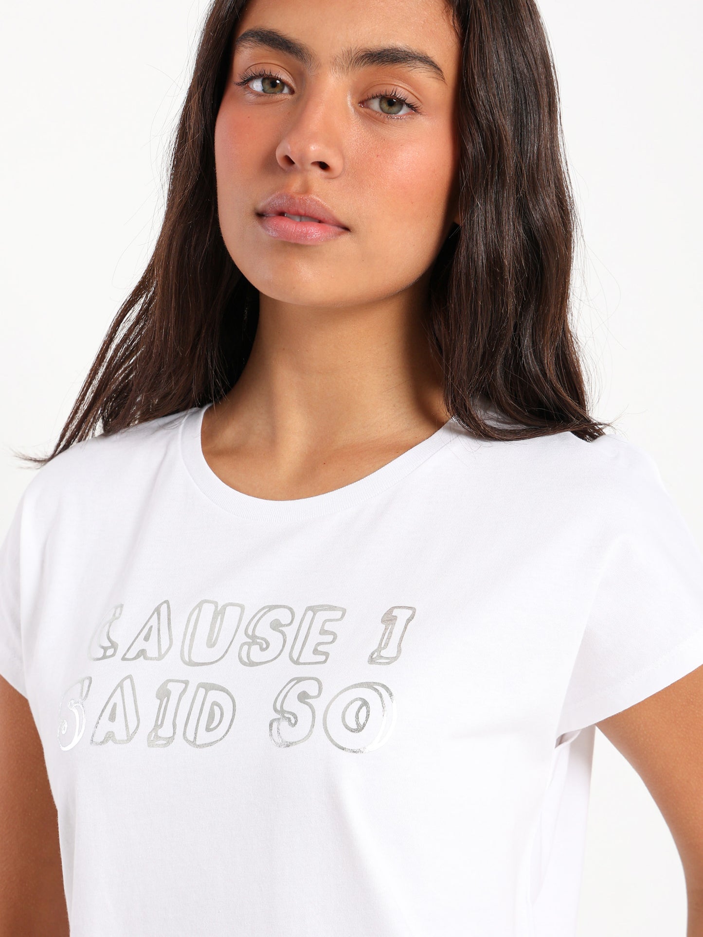 Reform Printed Cap Sleeve T-Shirt