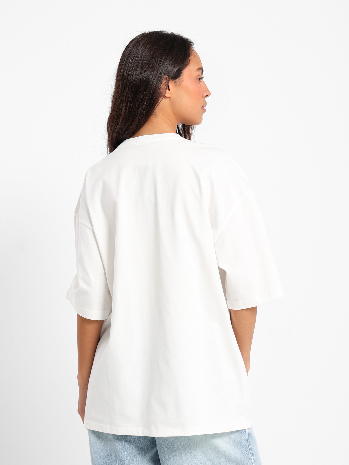 Oversized T-Shirt Love Is All We Need Print