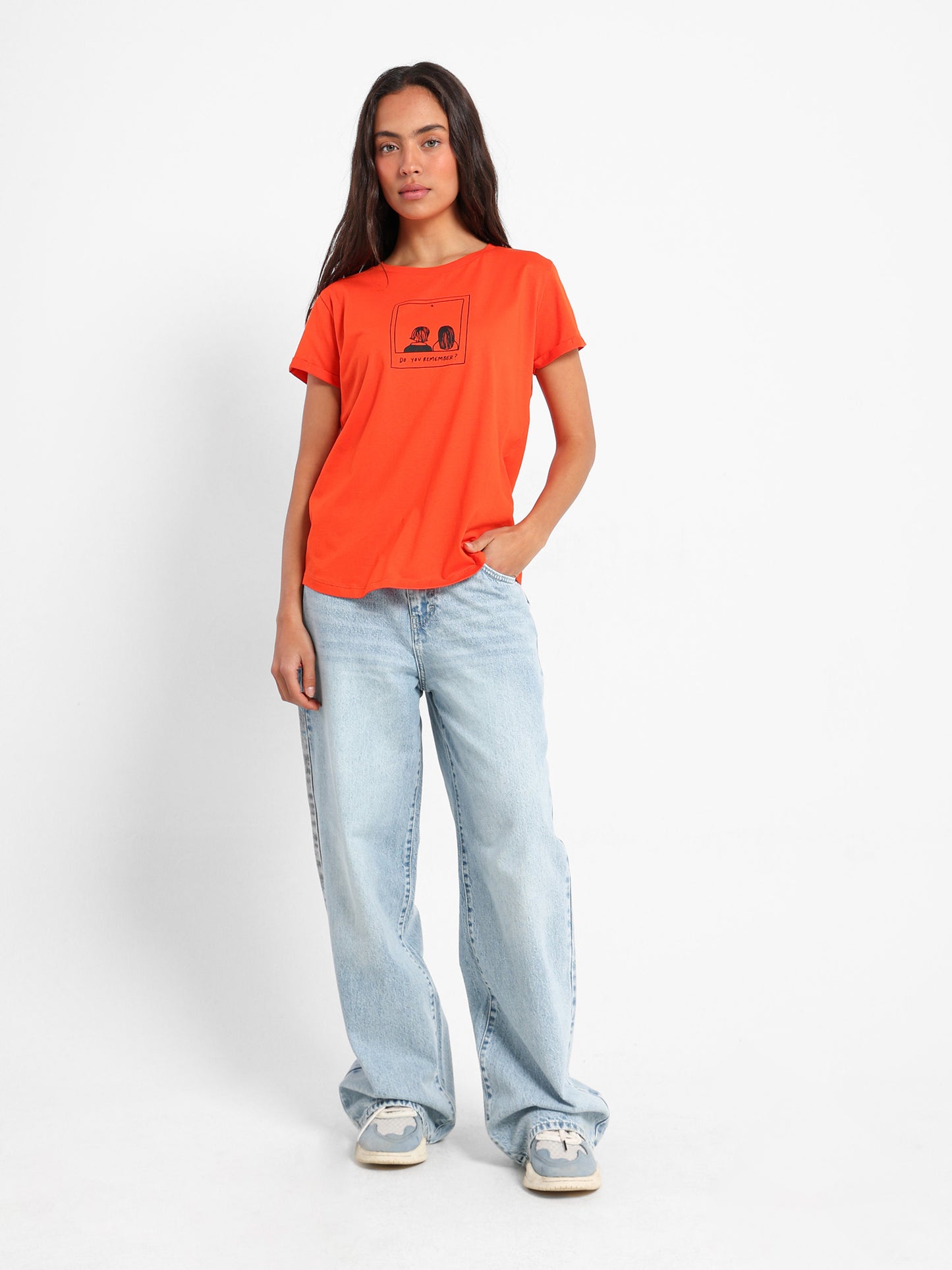 Polaroid Photo Print T-Shirt