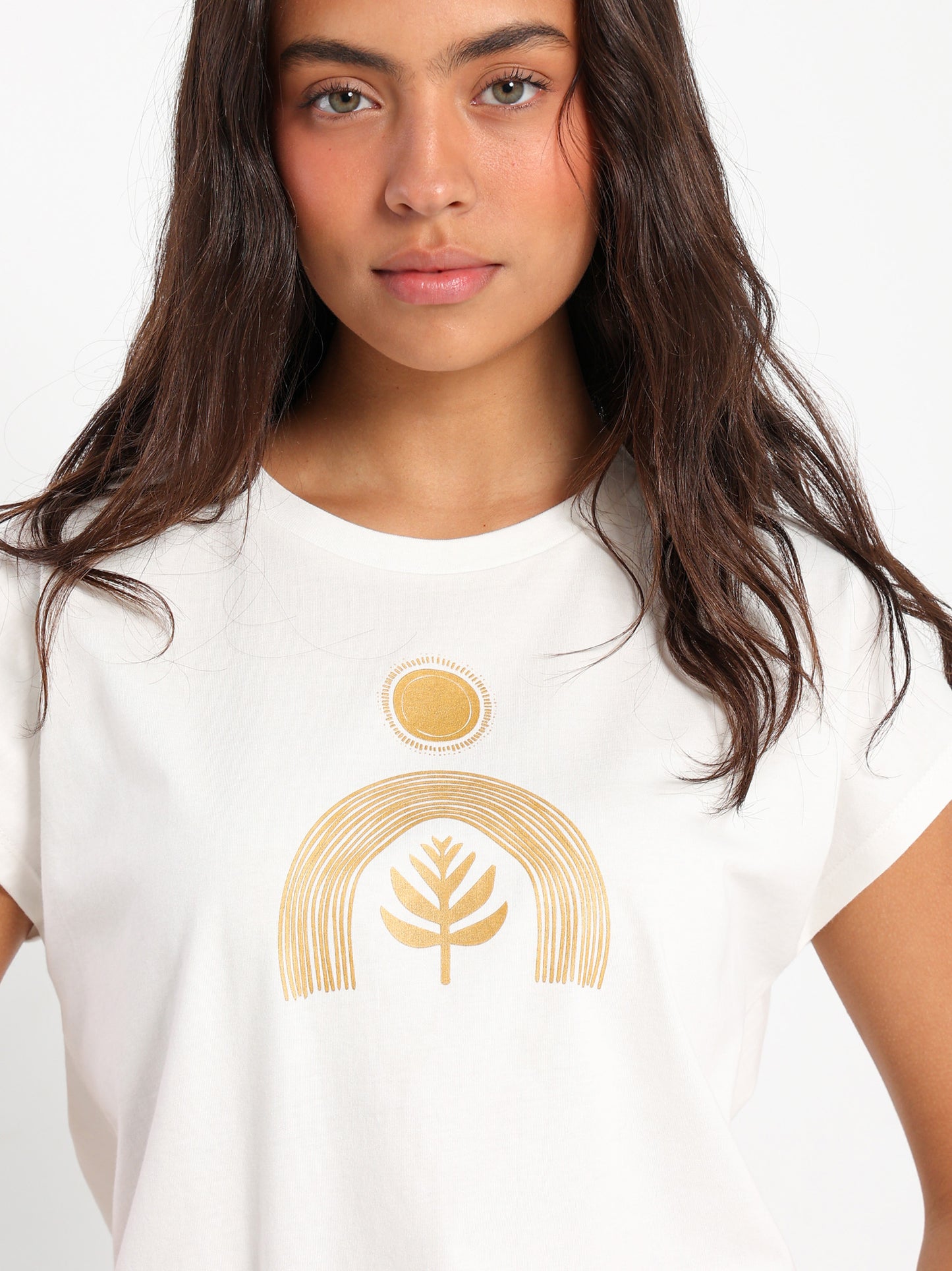 Minimal Elements Cap Sleeve T-Shirt