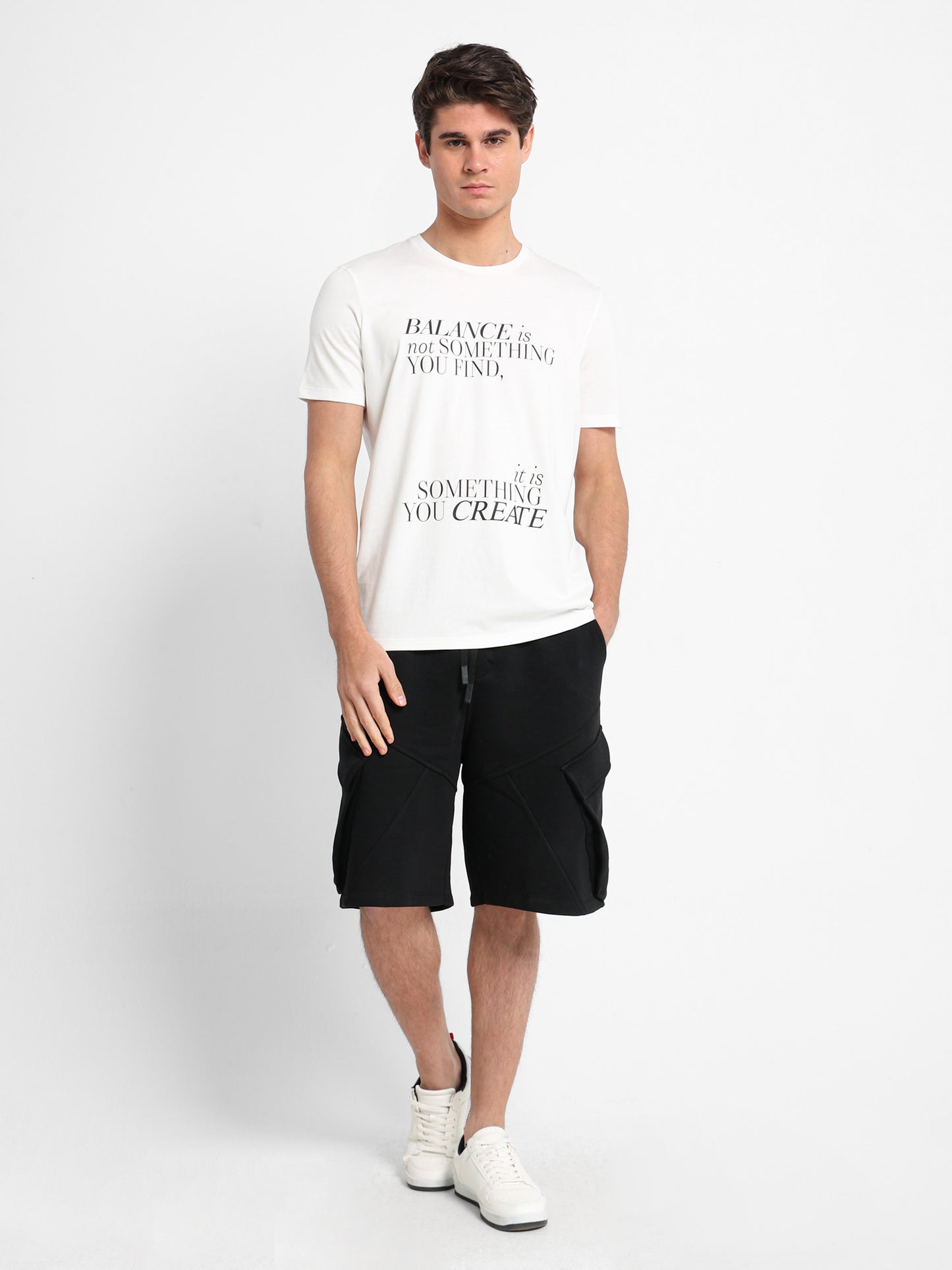 "Balance Is Not Something You Find" T-Shirt