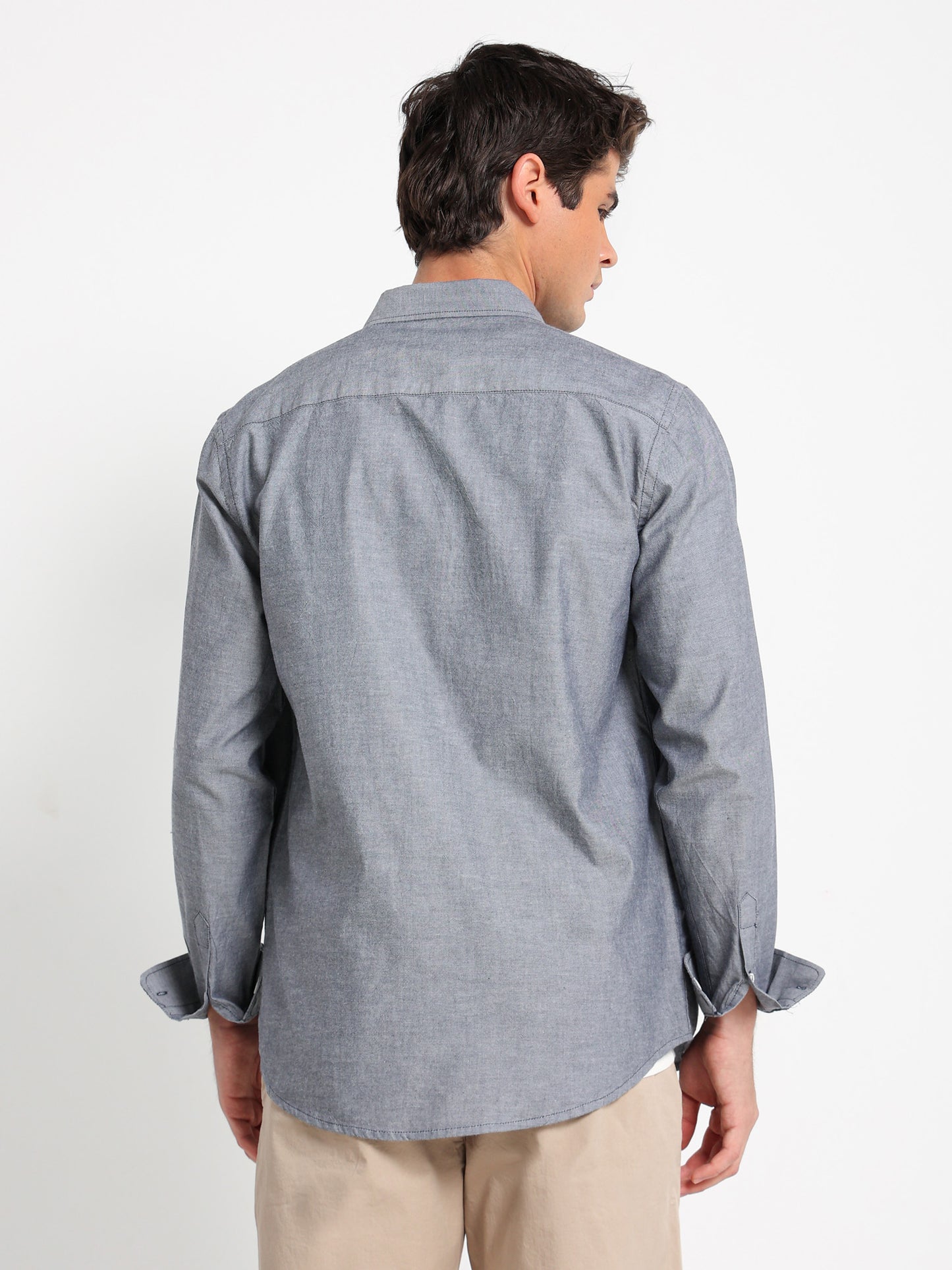 Basic Oxford Solid Shirt