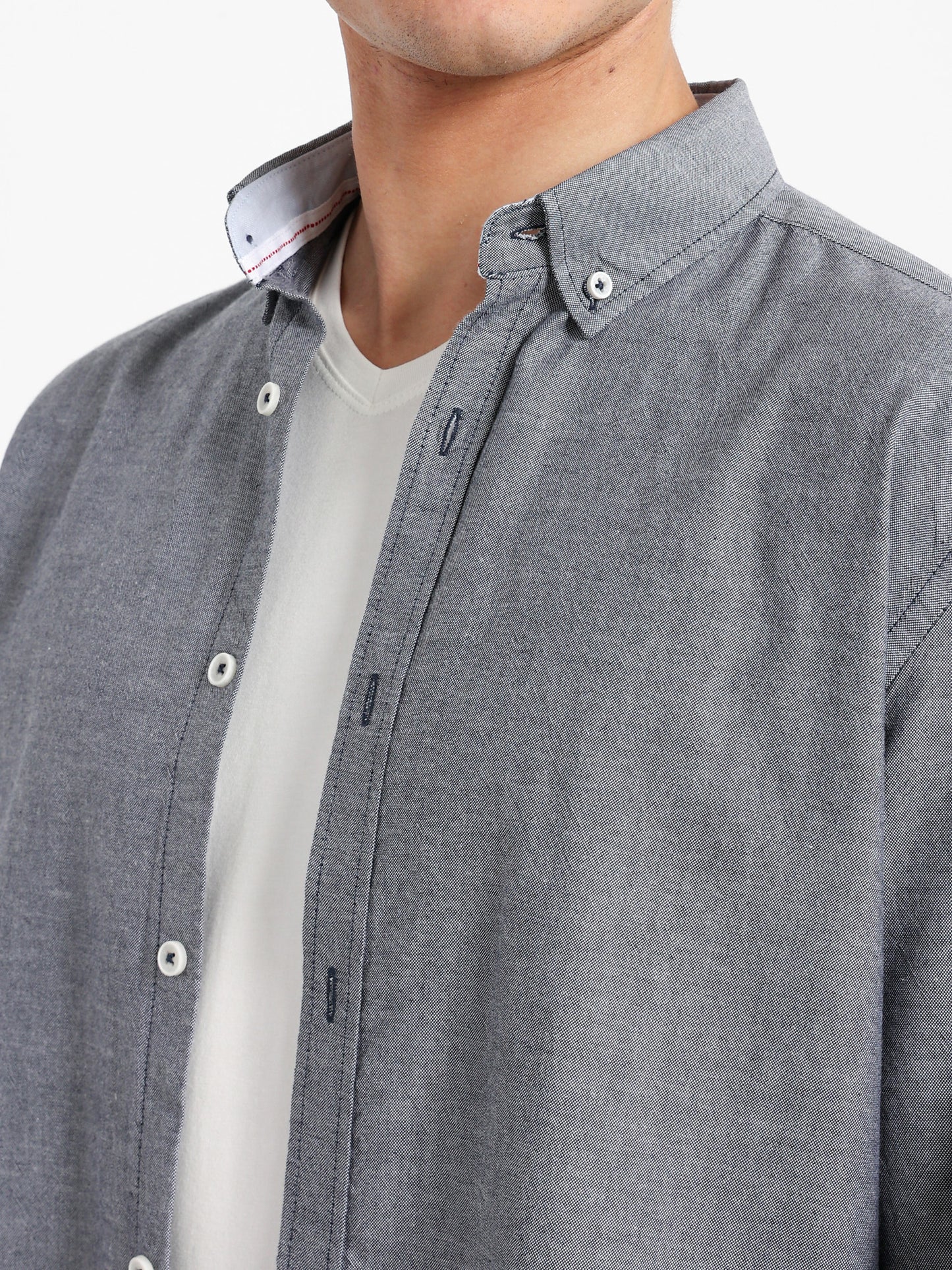 Basic Oxford Solid Shirt