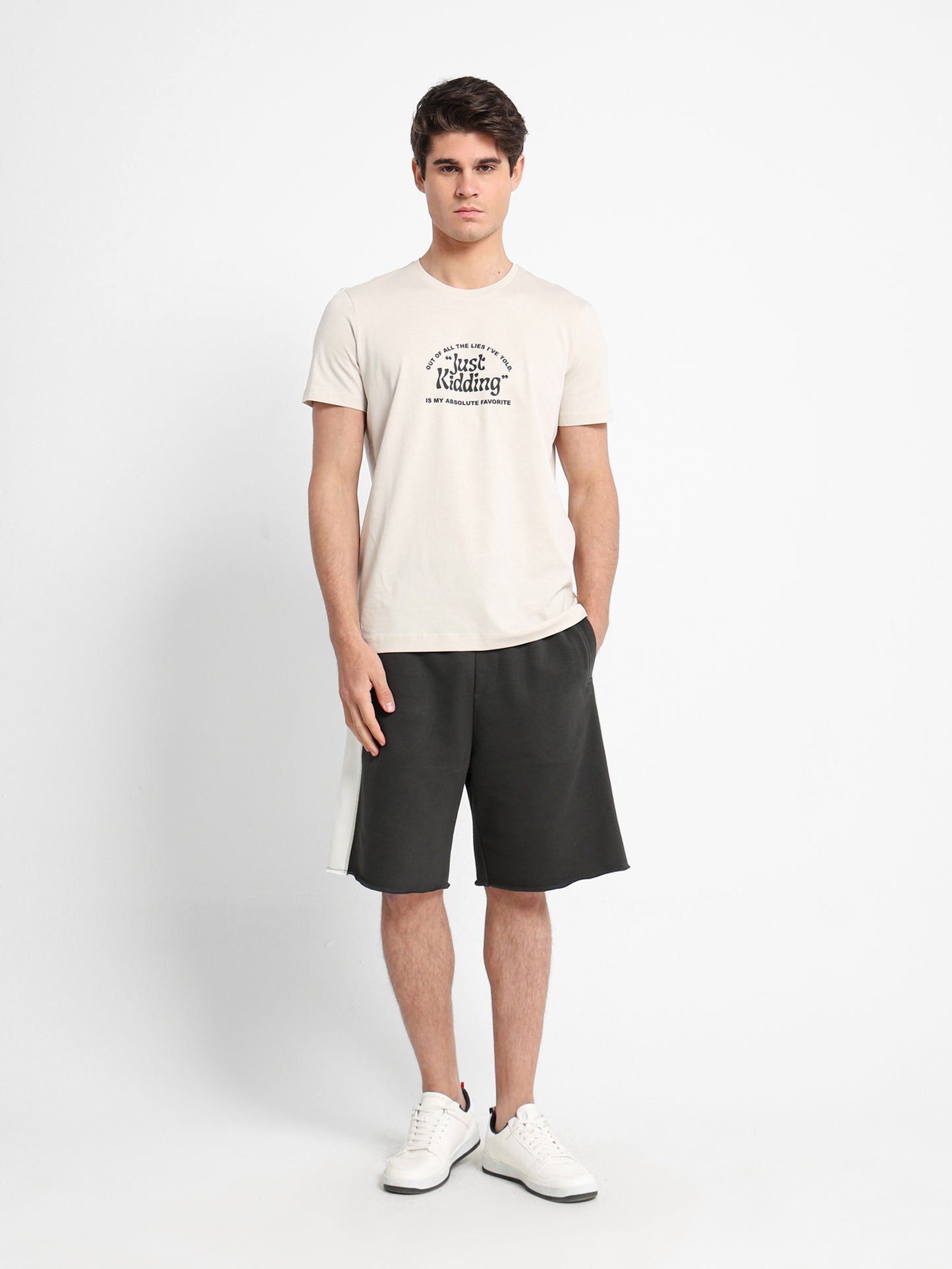 "Just Kidding " Graphic T-Shirt