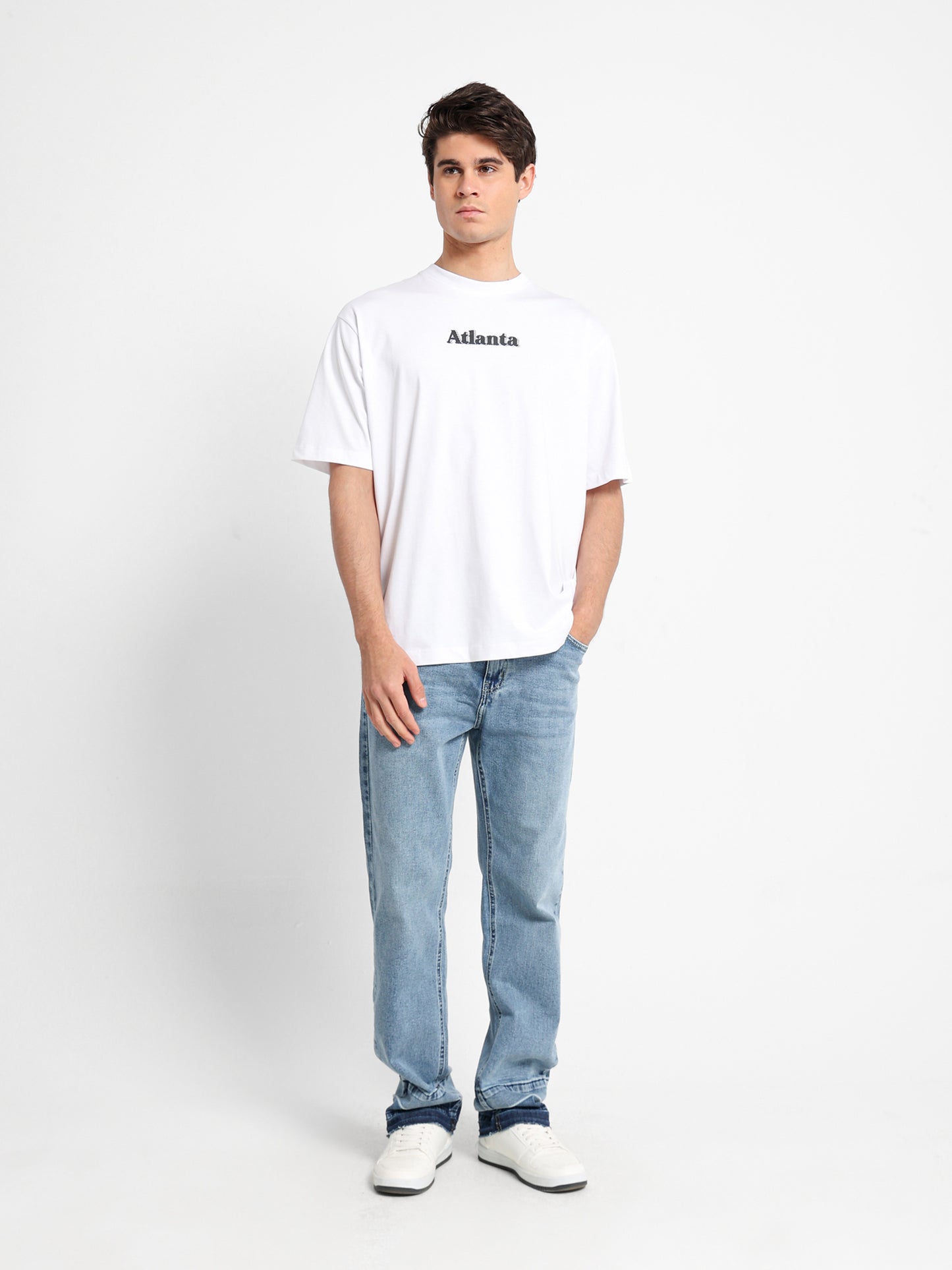 Atlanta Mock Neck T-Shirt