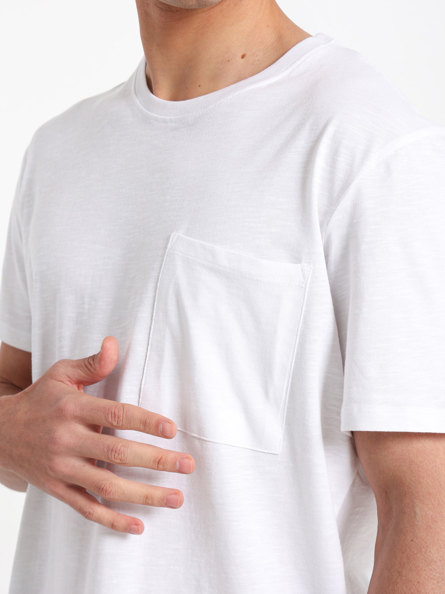 Relaxed Fit T-Shirt with Front Pocket