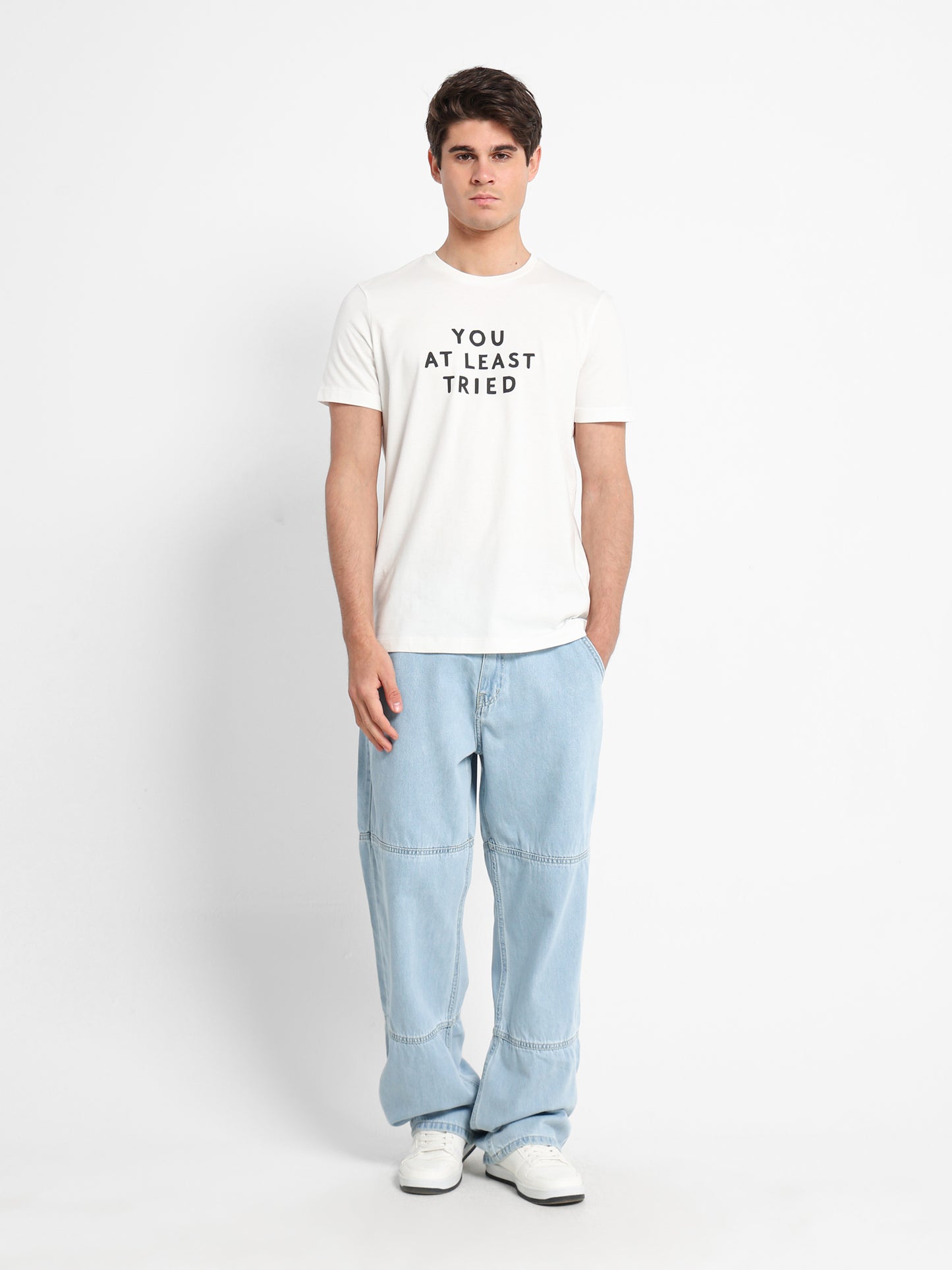 You At Least Tried Front Print T-Shirt