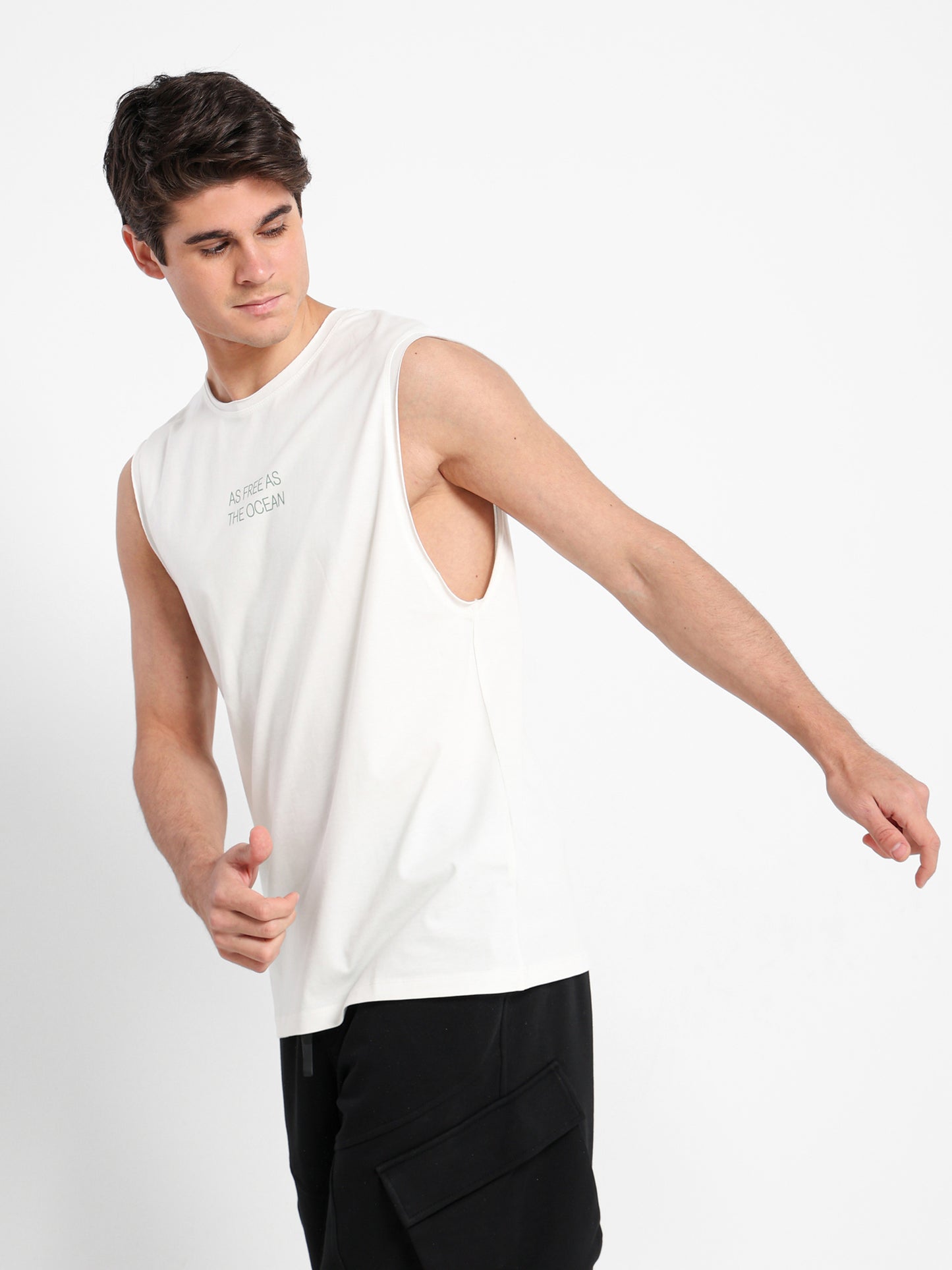 Free As The Ocean Graphic T-Shirt