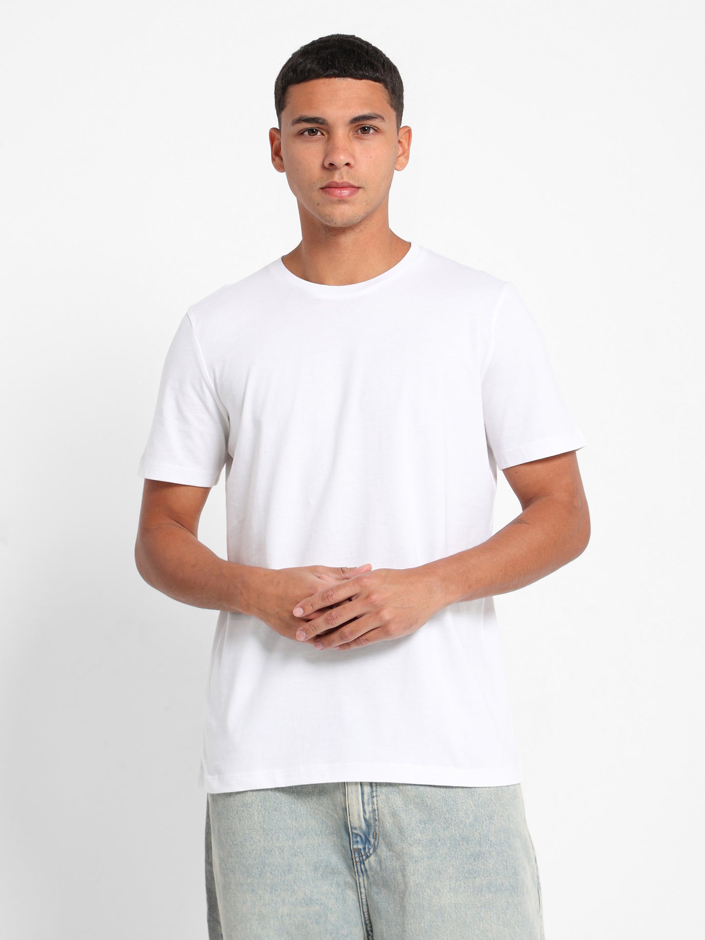 Back Print Round Neck T-Shirt