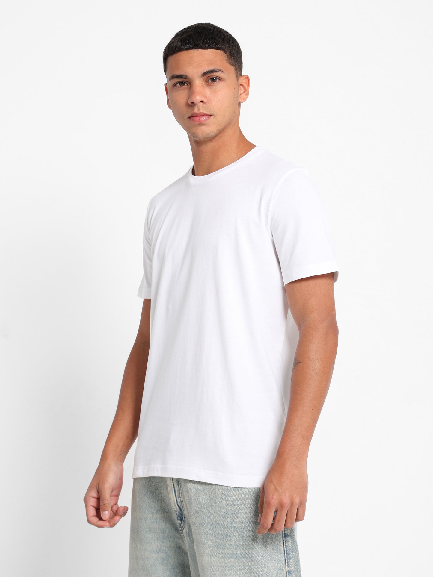 Back Print Round Neck T-Shirt