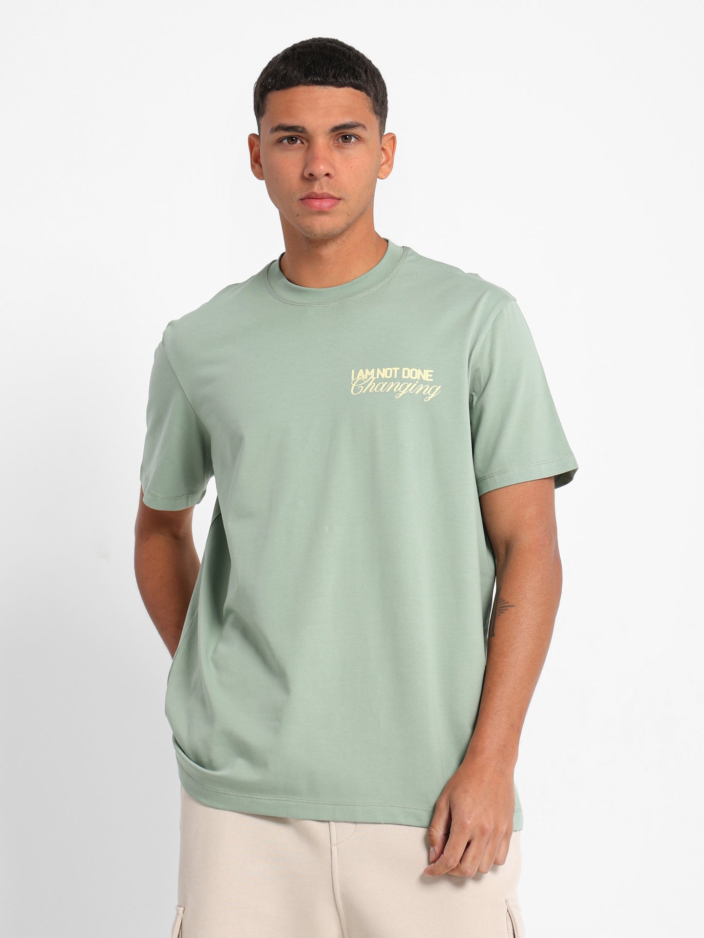 I'm Not Done Changing Graphic T-Shirt